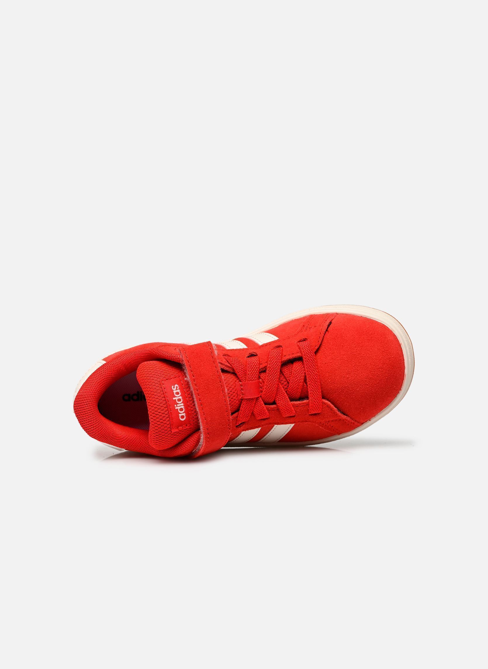 Niedrige Sneaker GRAND COURT 00s EL mädchen rot adidas sportswear Niedrige Sneaker GRAND COURT 00s EL mädchen rot BETTER SCARLET