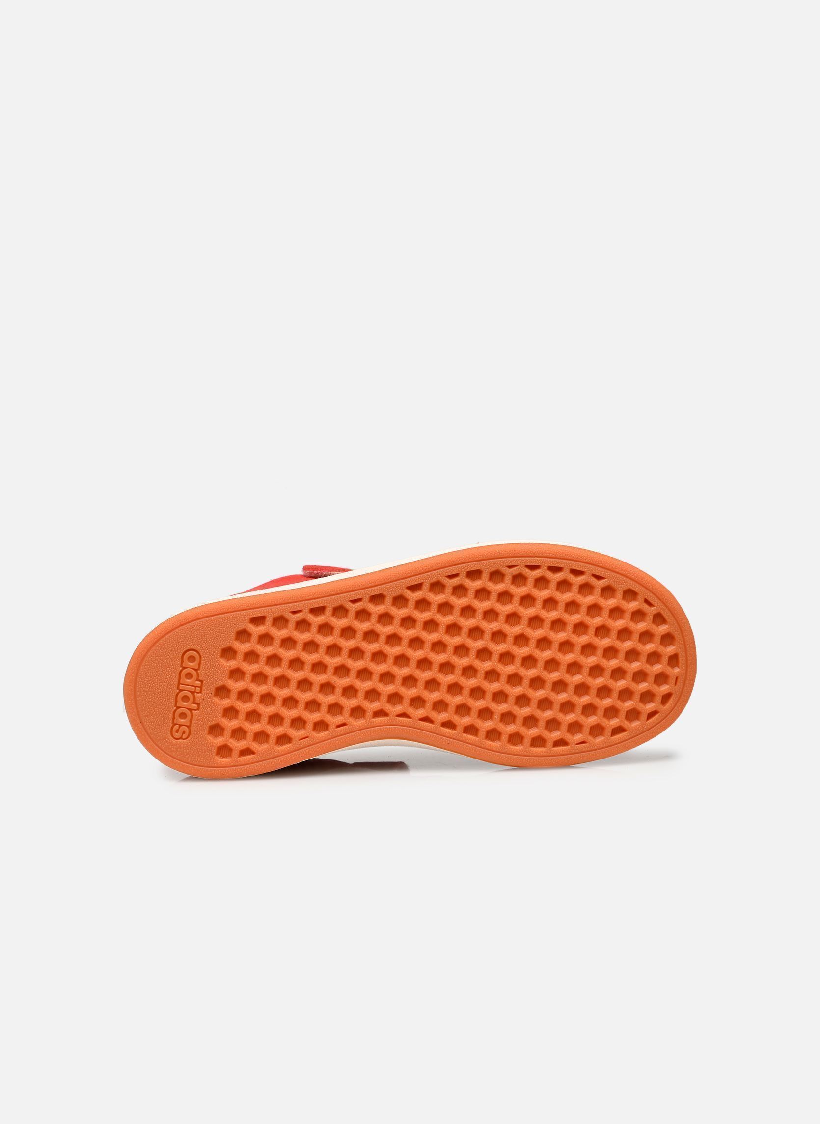 Niedrige Sneaker GRAND COURT 00s EL mädchen rot adidas sportswear Niedrige Sneaker GRAND COURT 00s EL mädchen rot BETTER SCARLET