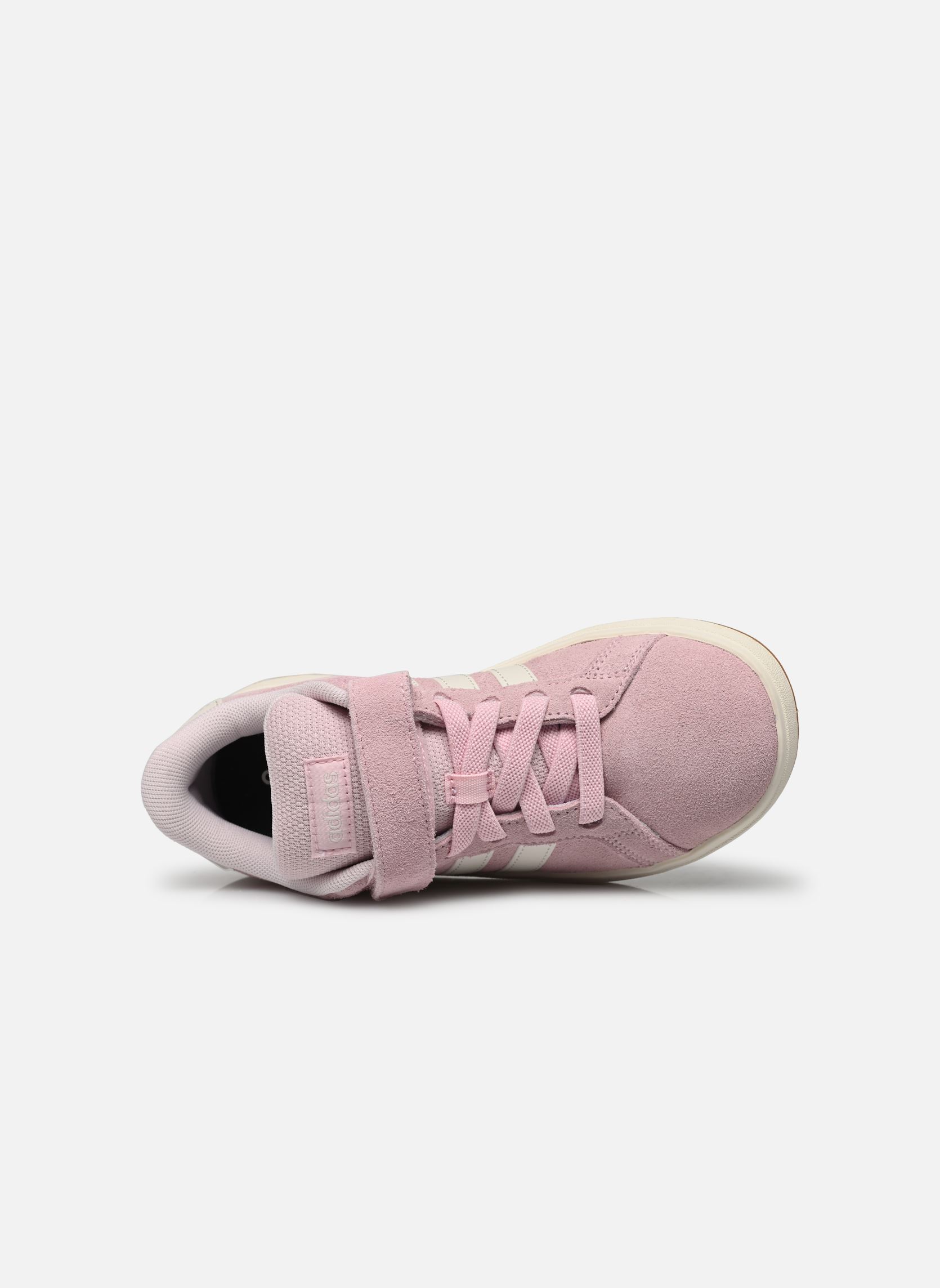 Baskets GRAND COURT 00s EL fille rose adidas sportswear Baskets GRAND COURT 00s EL fille rose ROSCLA/BLACAS/GUM10