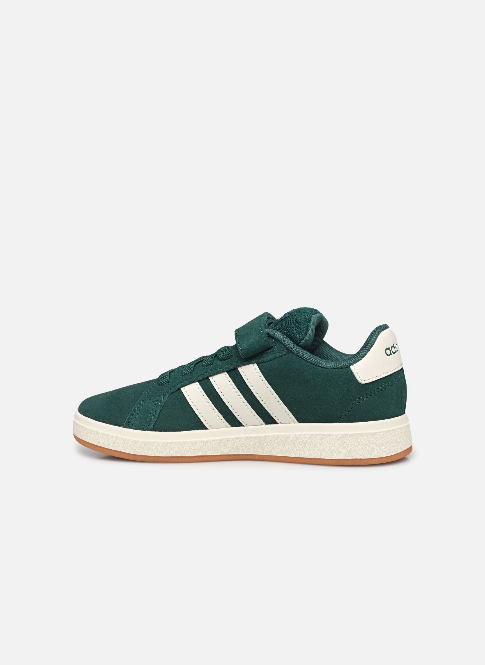 Baskets GRAND COURT 00s EL vert adidas sportswear Baskets GRAND COURT 00s EL vert VERCOL/BLACAS/GUM10