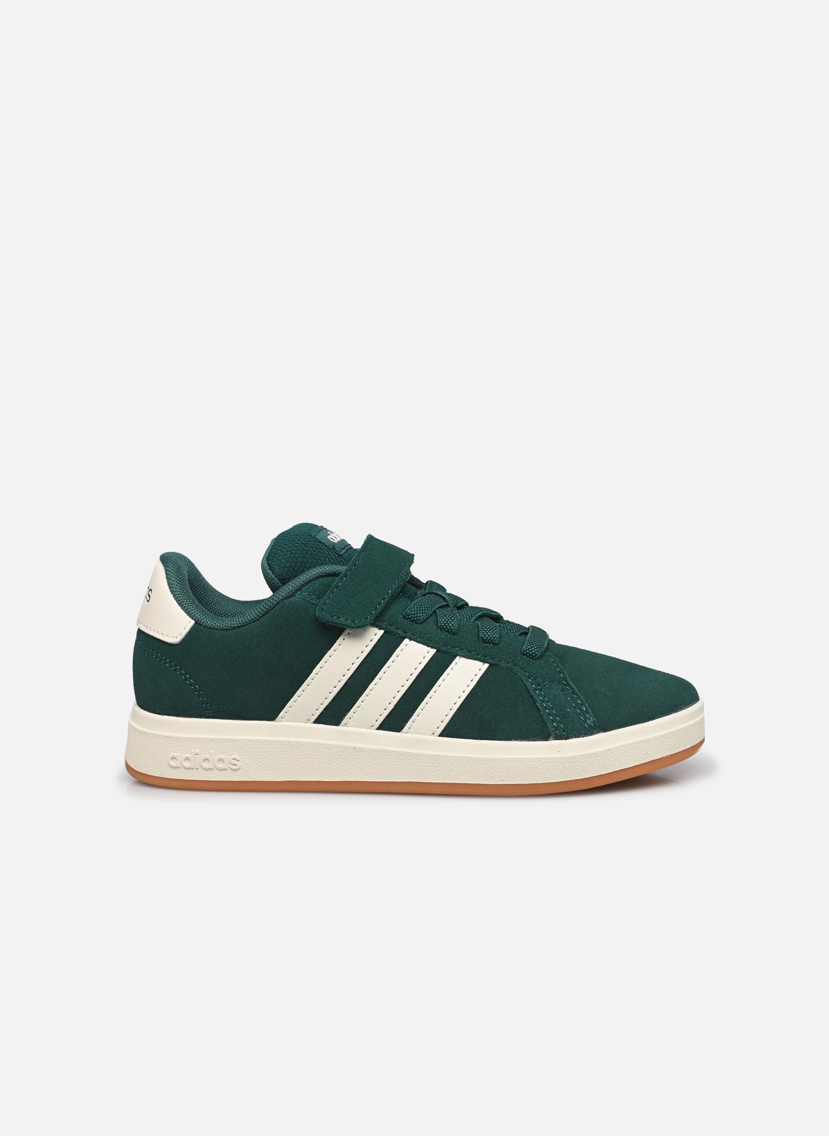 Baskets GRAND COURT 00s EL vert adidas sportswear Baskets GRAND COURT 00s EL vert VERCOL/BLACAS/GUM10