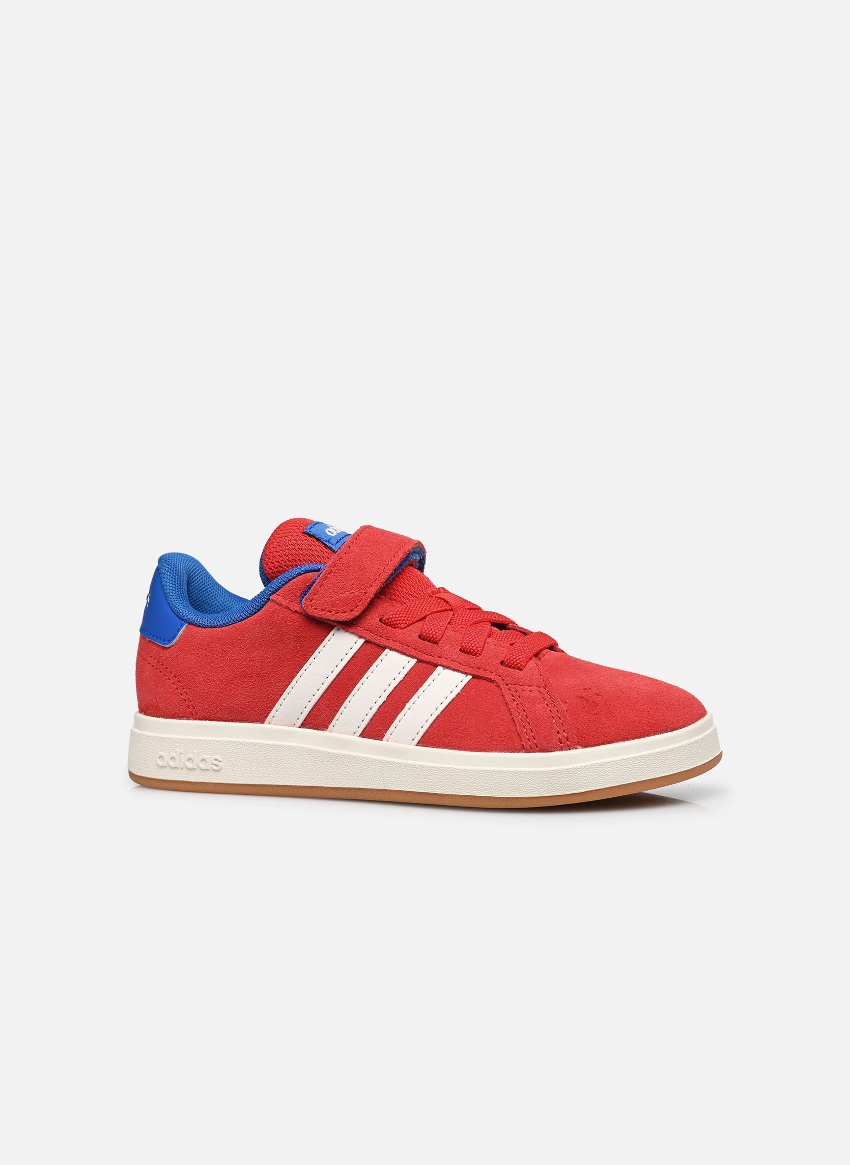 Baskets GRAND COURT 00s EL garçon rouge adidas sportswear Baskets GRAND COURT 00s EL garçon rouge PURRUB/CWHITE/BROYAL
