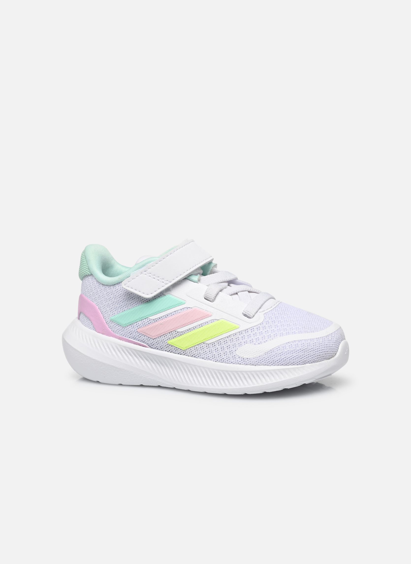 Baskets Runfalcon 5 El I fille blanc adidas sportswear Baskets Runfalcon 5 El I fille blanc JP5158
