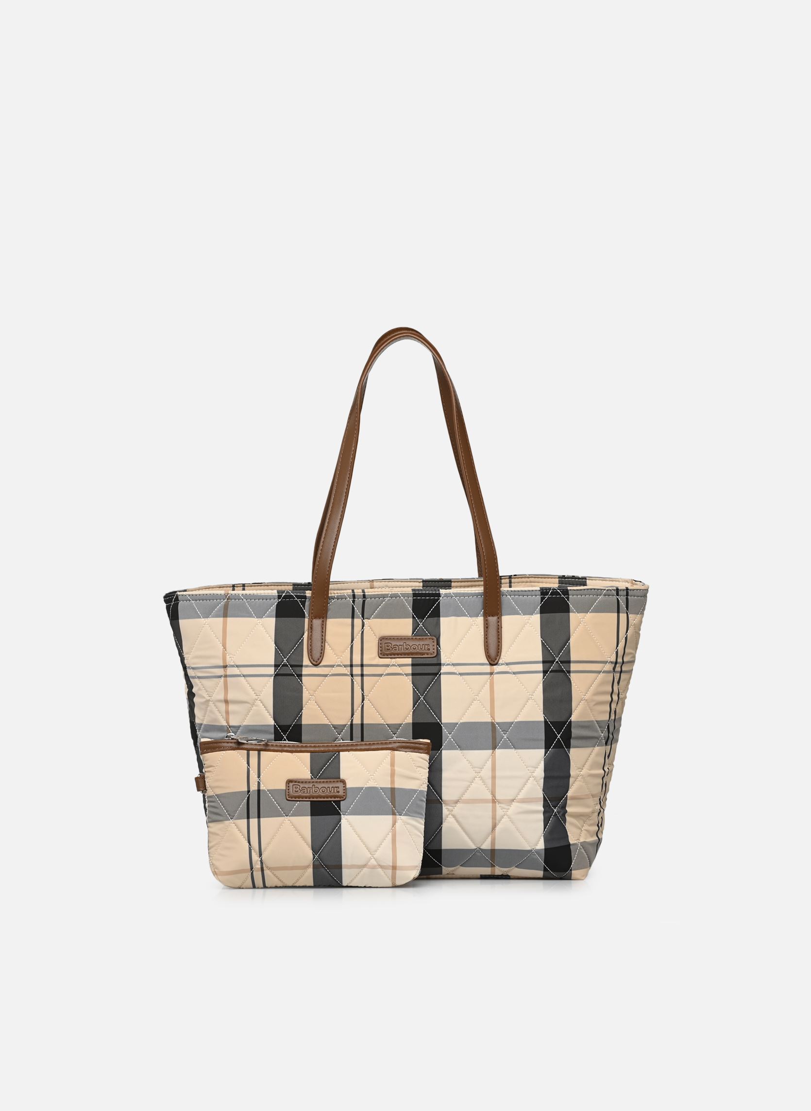 Umhängetaschen WETHERHAM QUILTED TARTAN BAG damen braun Barbour Umhängetaschen WETHERHAM QUILTED TARTAN BAG damen braun SAFARI TARTAN