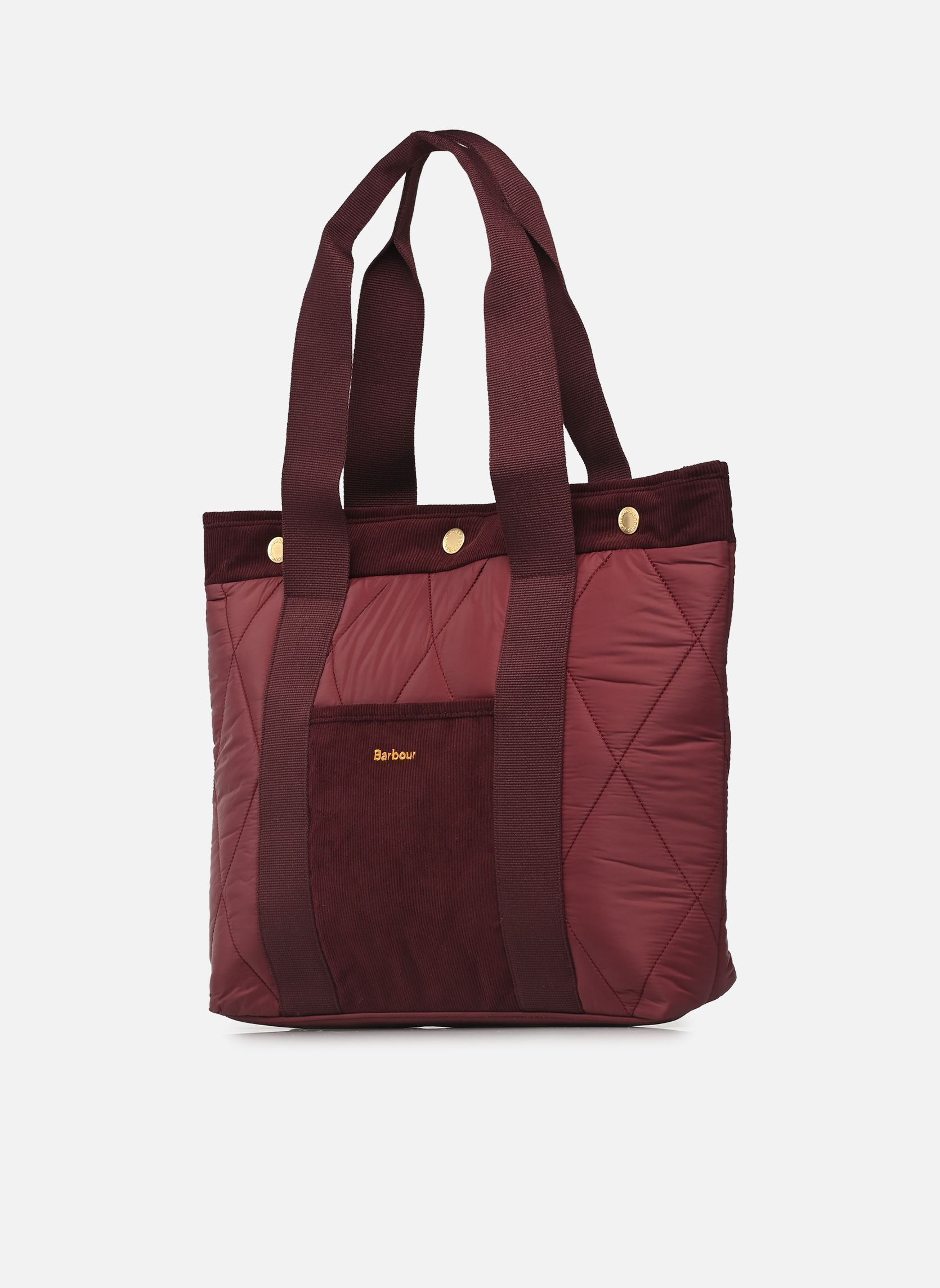 Grote winkelzak HEALY TOTE BAG dames paars Barbour Grote winkelzak HEALY TOTE BAG dames paars MERLOT