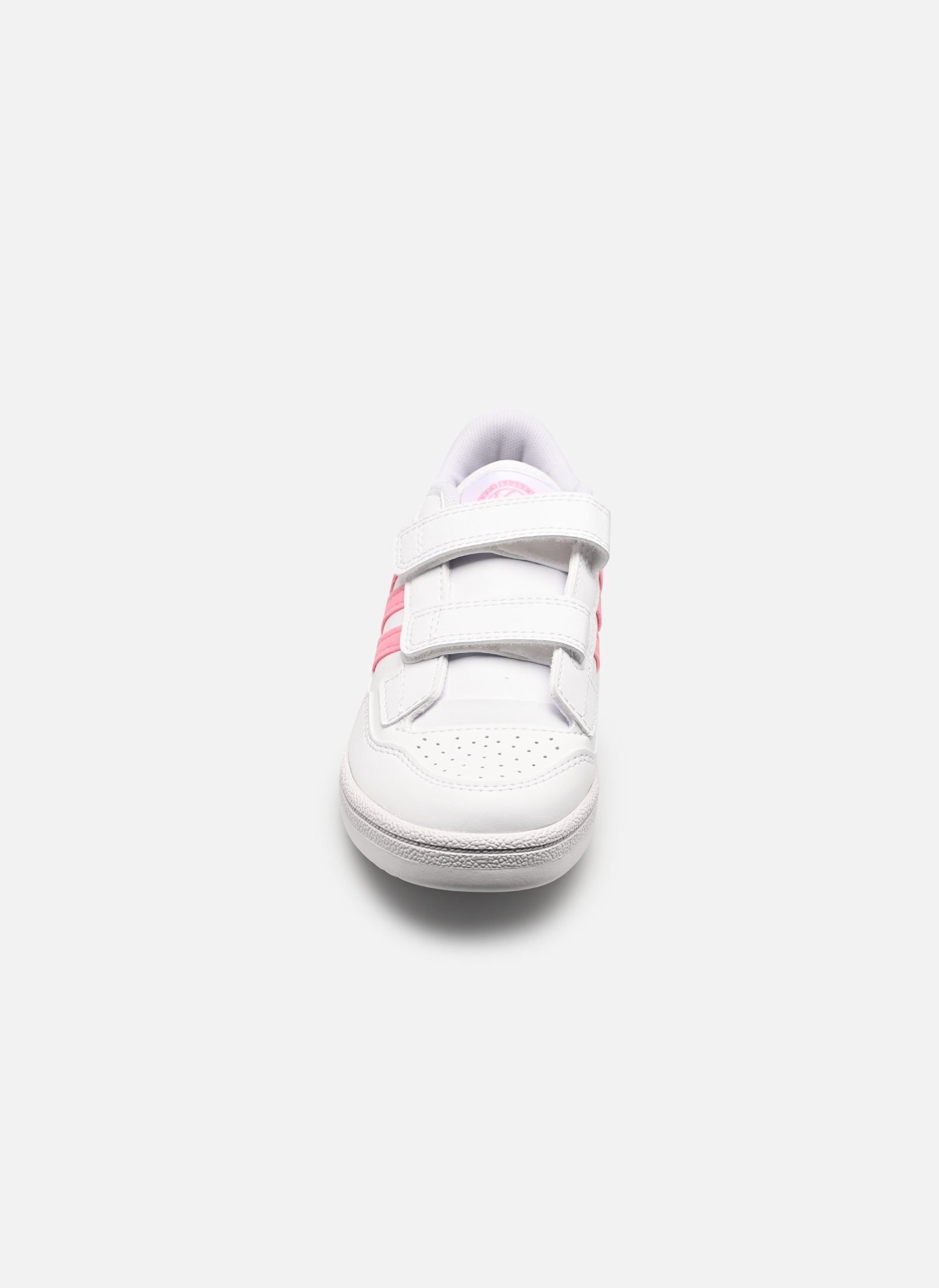 Baskets Rapid Court Cf C fille blanc adidas sportswear Baskets Rapid Court Cf C fille blanc FTWWHT/BLIPNK/FTWWHT