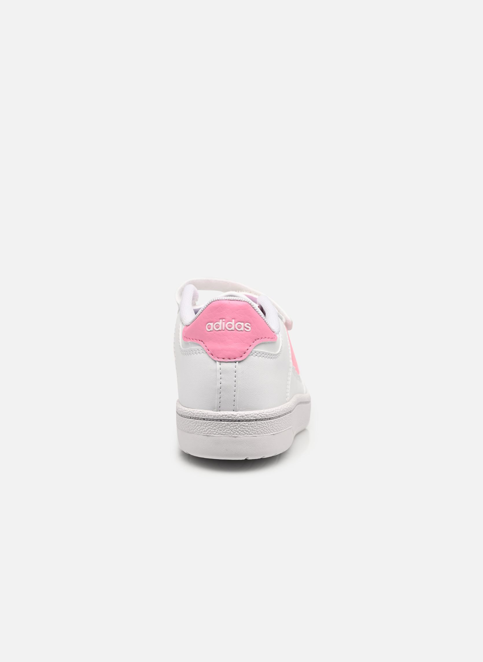 Baskets Rapid Court Cf C fille blanc adidas sportswear Baskets Rapid Court Cf C fille blanc FTWWHT/BLIPNK/FTWWHT
