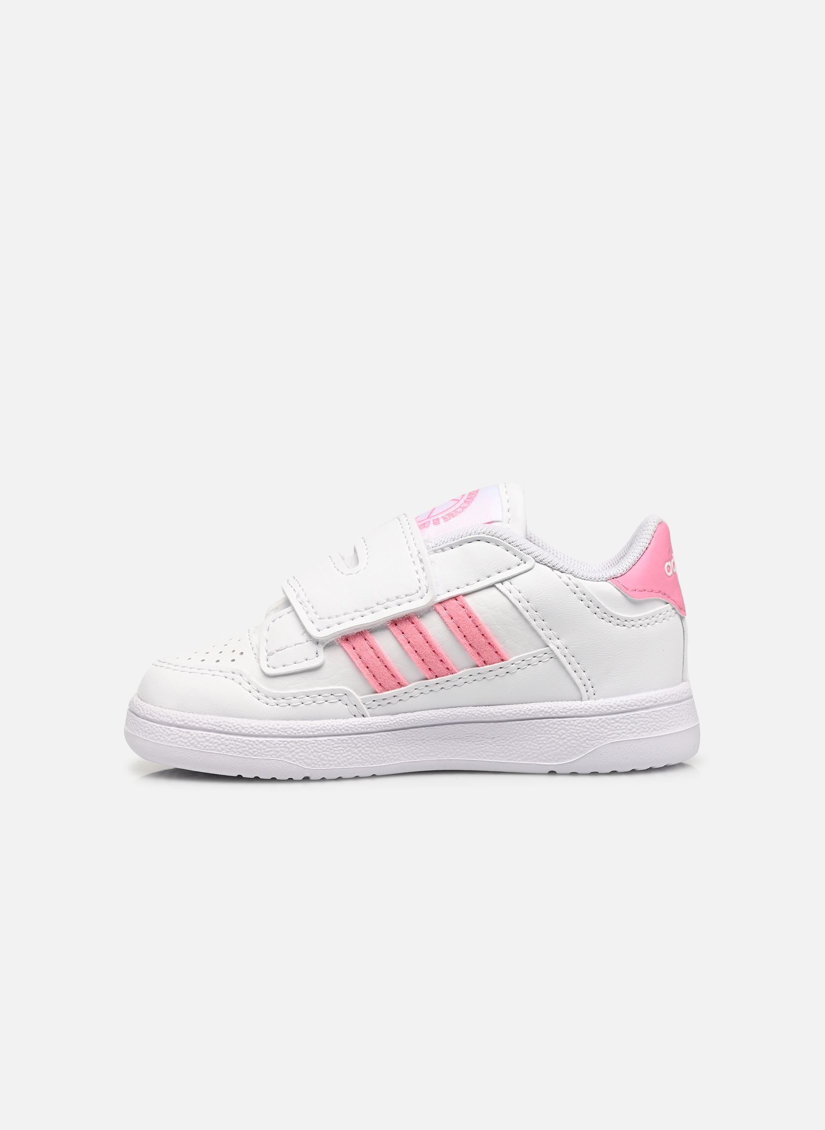 Sneaker Rapid Court Cf I mädchen weiß adidas sportswear Sneaker Rapid Court Cf I mädchen weiß FTWWHT/BLIPNK/FTWWHT