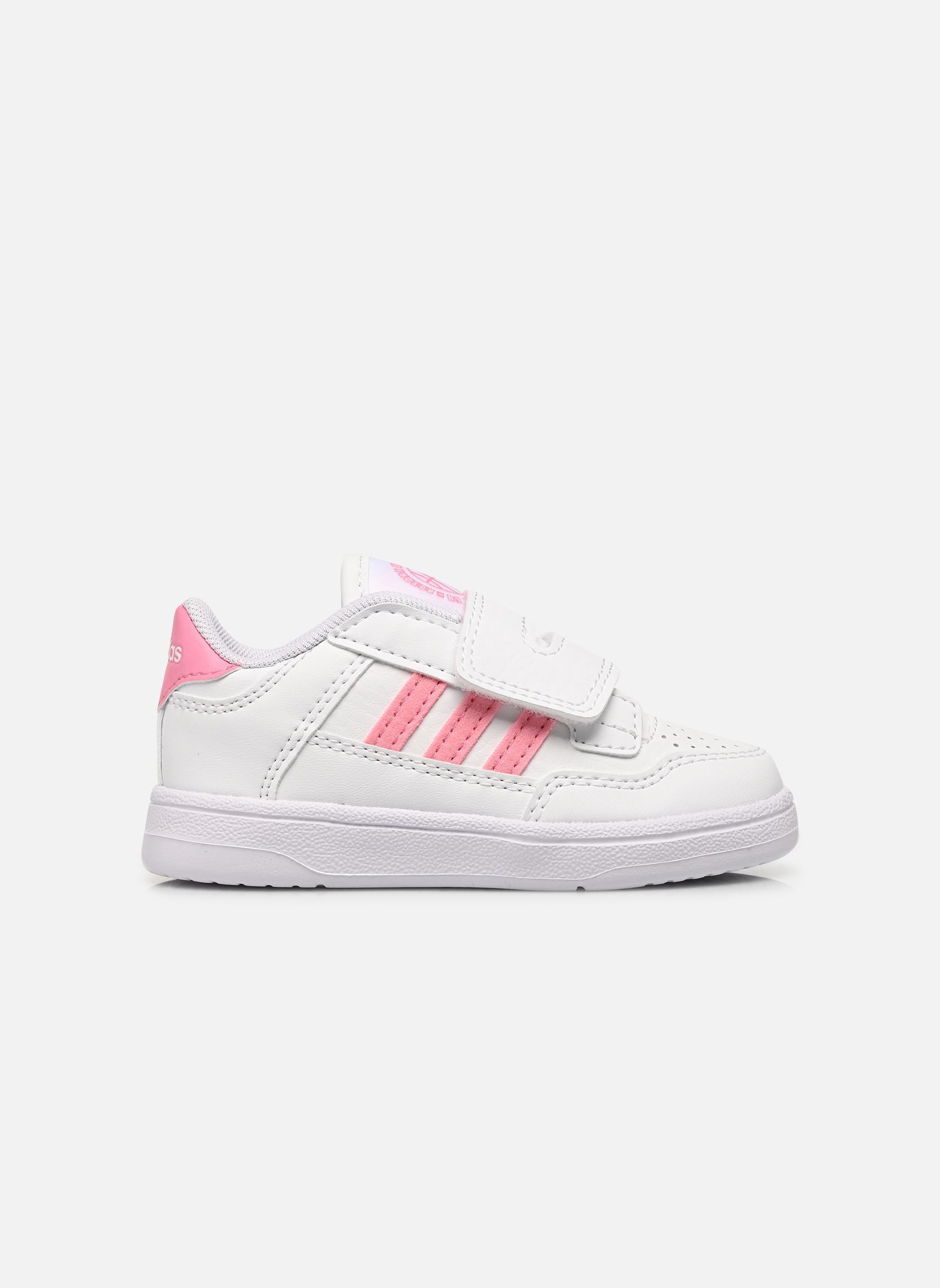 Sneaker Rapid Court Cf I mädchen weiß adidas sportswear Sneaker Rapid Court Cf I mädchen weiß FTWWHT/BLIPNK/FTWWHT