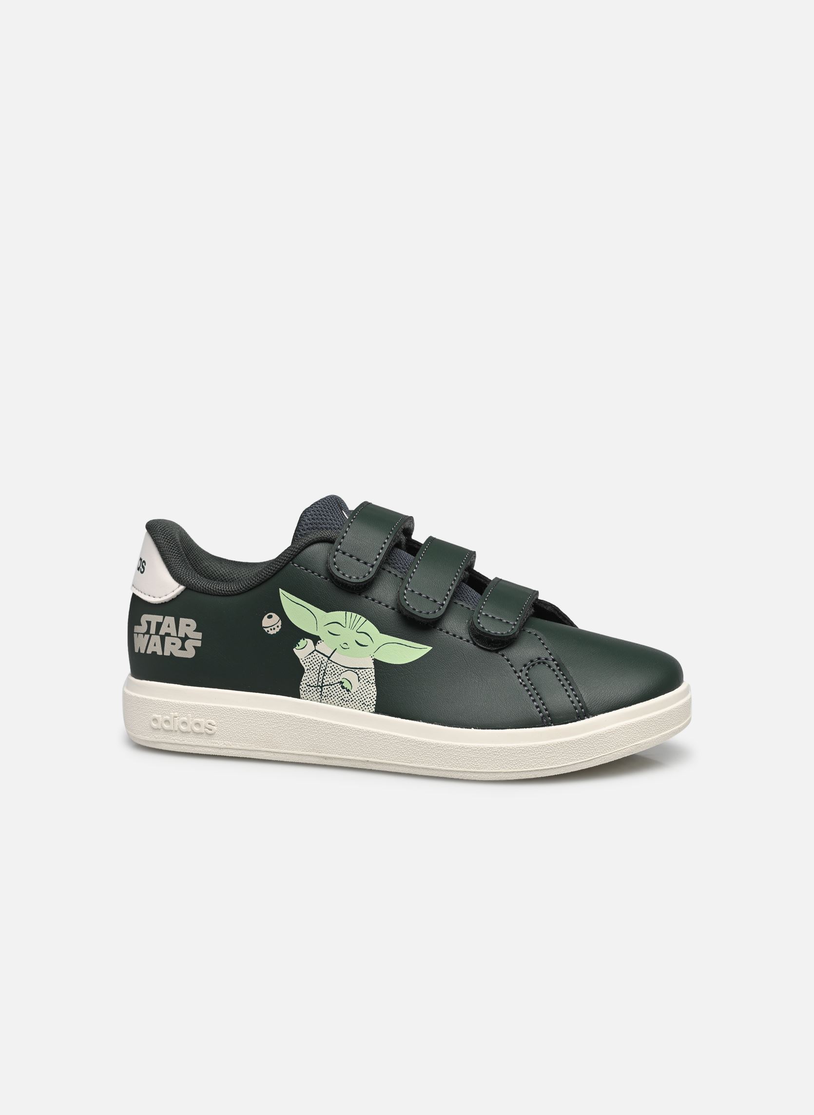 Baskets Advantage Mandalori K vert adidas sportswear Baskets Advantage Mandalori K vert LIELEG/BLACAS/JADBRU