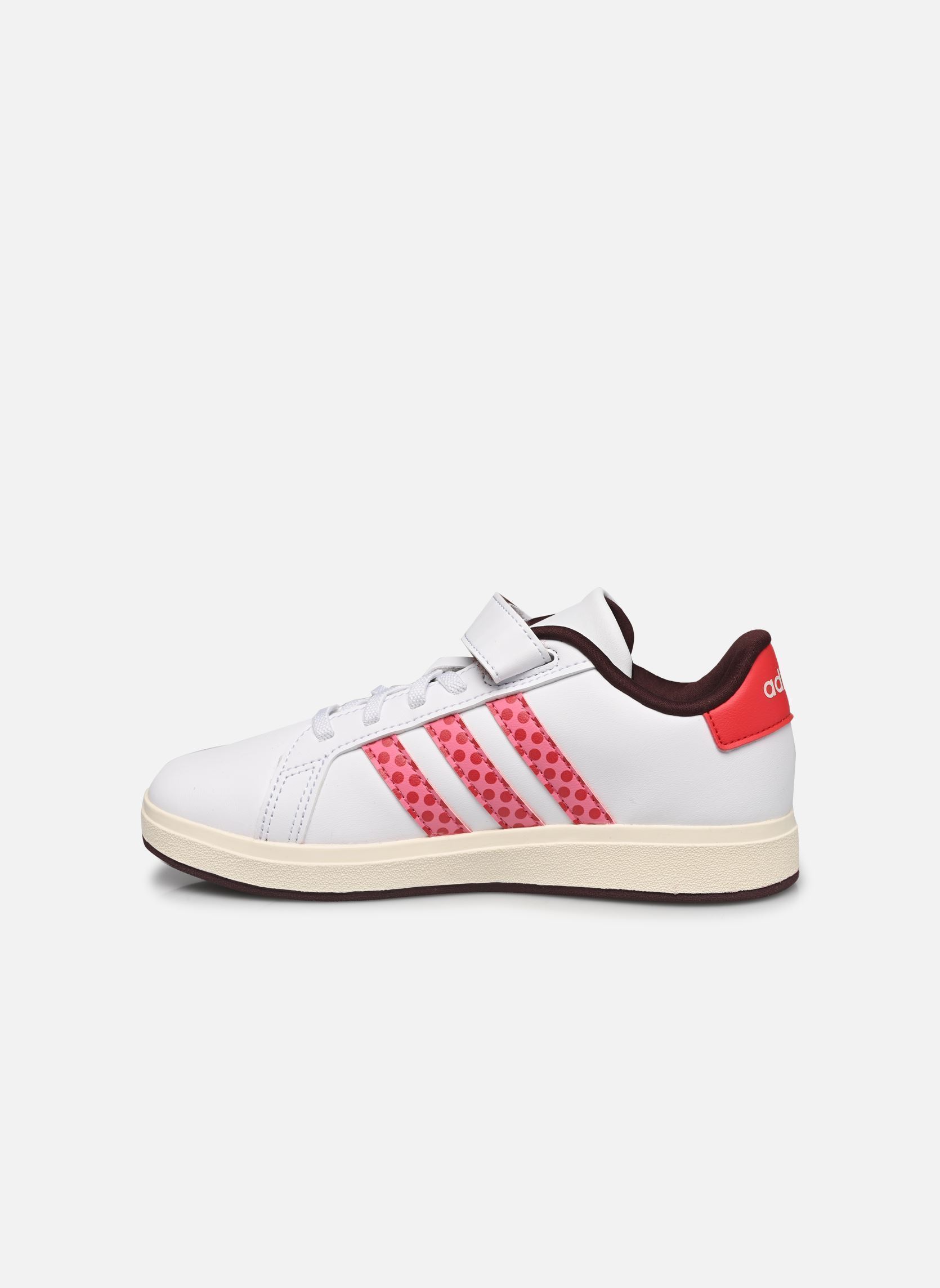Sneakers Grand Court Minnie C bambina bianco adidas sportswear Sneakers Grand Court Minnie C bambina bianco FTWBLA/FUSROS/RUBPUR
