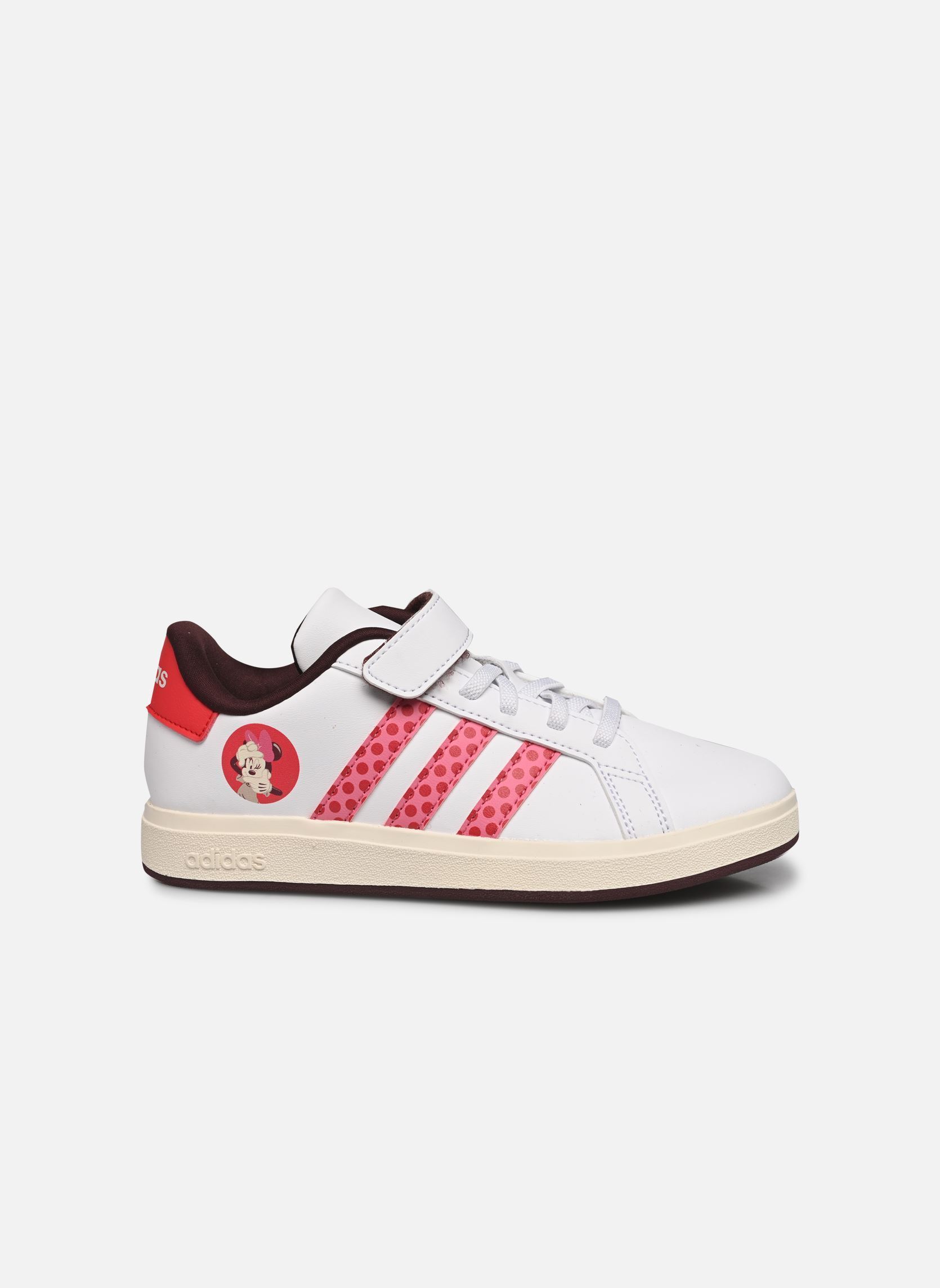 Sneakers Grand Court Minnie C bambina bianco adidas sportswear Sneakers Grand Court Minnie C bambina bianco FTWBLA/FUSROS/RUBPUR