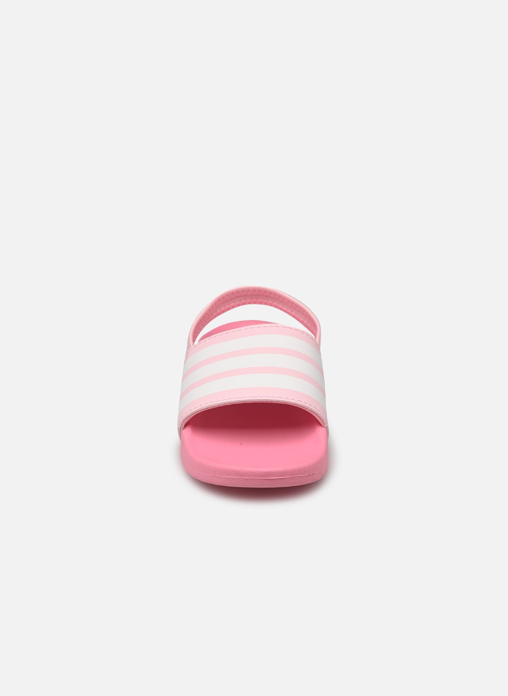 Flip-Flops und Badeschlappen Adilette Estrap I mädchen rosa adidas sportswear Flip-Flops und Badeschlappen Adilette Estrap I mädchen rosa ROSCLA/FTWBLA/ROSBON