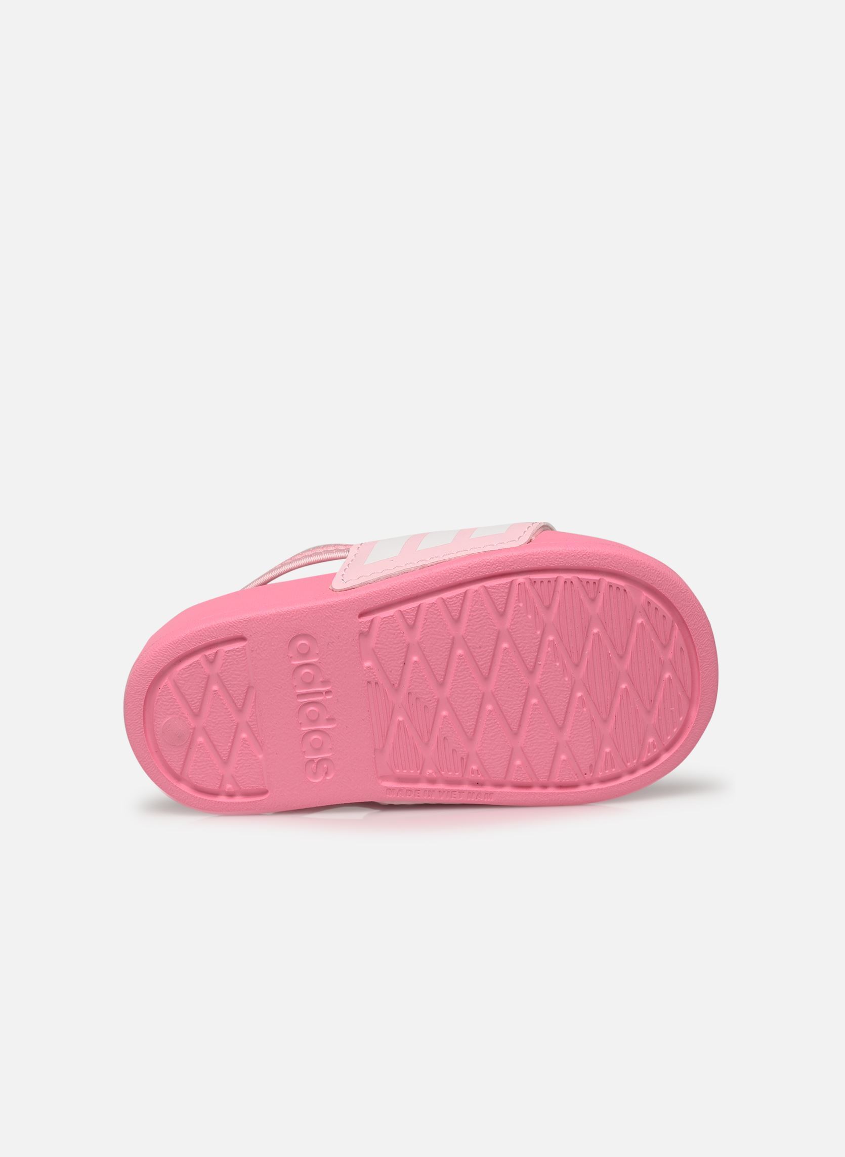 Flip-Flops und Badeschlappen Adilette Estrap I mädchen rosa adidas sportswear Flip-Flops und Badeschlappen Adilette Estrap I mädchen rosa ROSCLA/FTWBLA/ROSBON