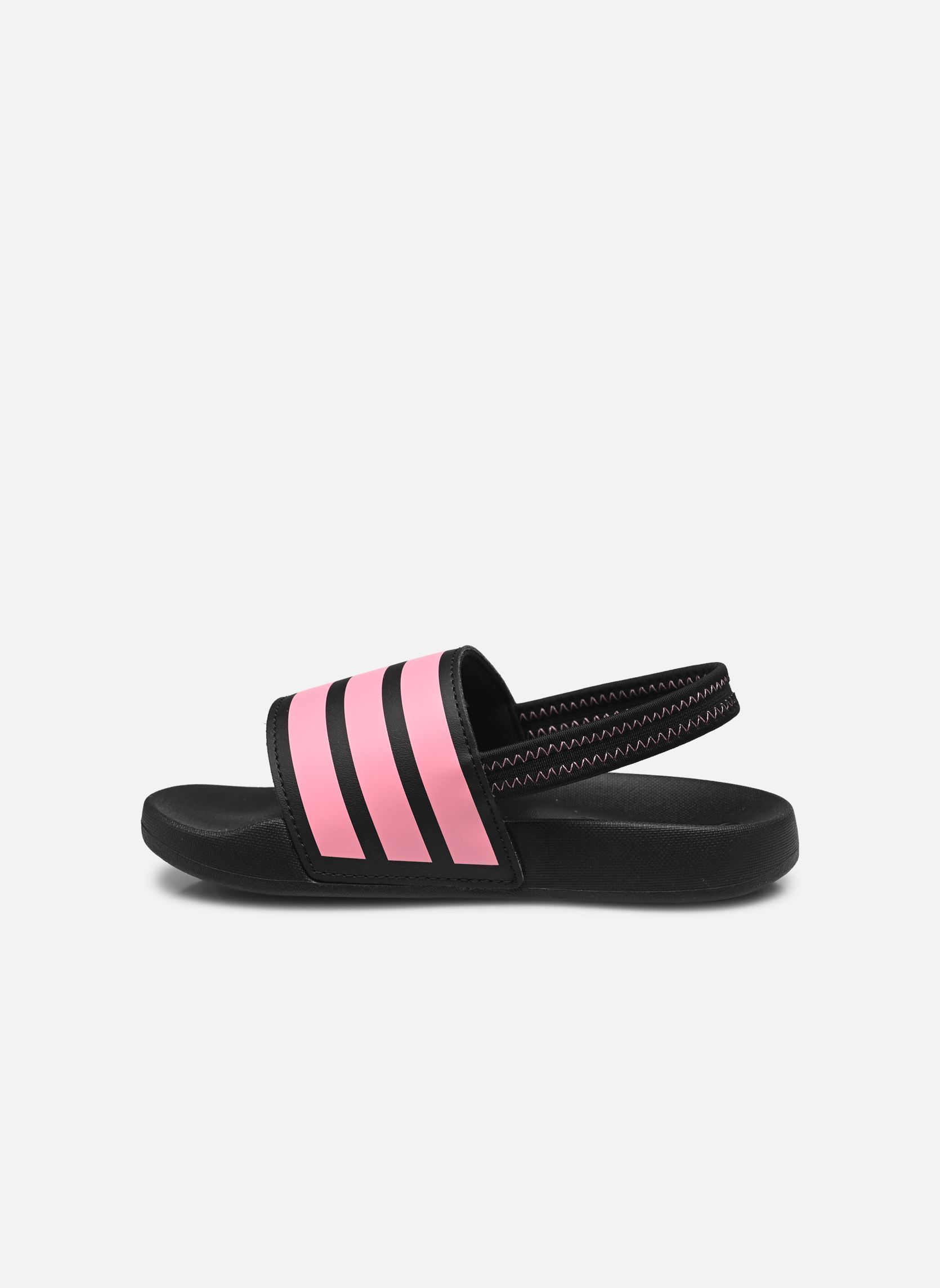 Tongs et sandales de bain Adilette Estrap C fille noir adidas sportswear Tongs et sandales de bain Adilette Estrap C fille noir NOIESS/ROSBON/NOIESS