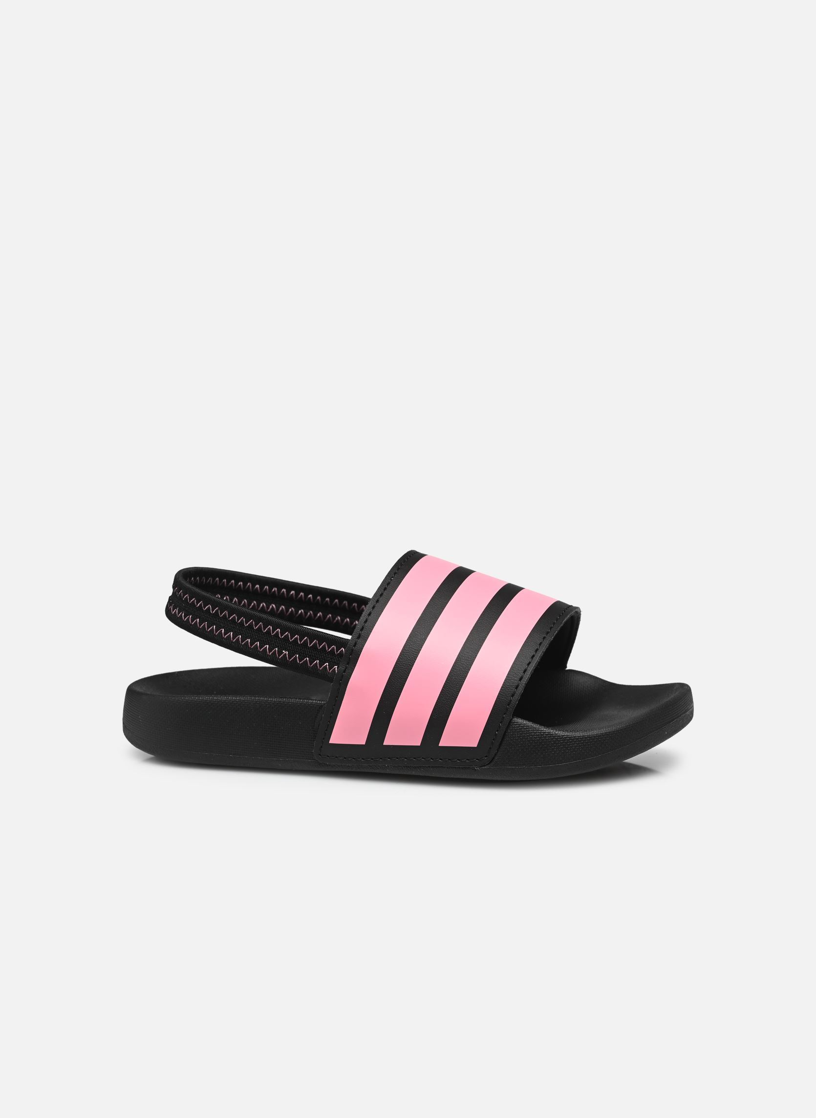 Tongs et sandales de bain Adilette Estrap C fille noir adidas sportswear Tongs et sandales de bain Adilette Estrap C fille noir NOIESS/ROSBON/NOIESS