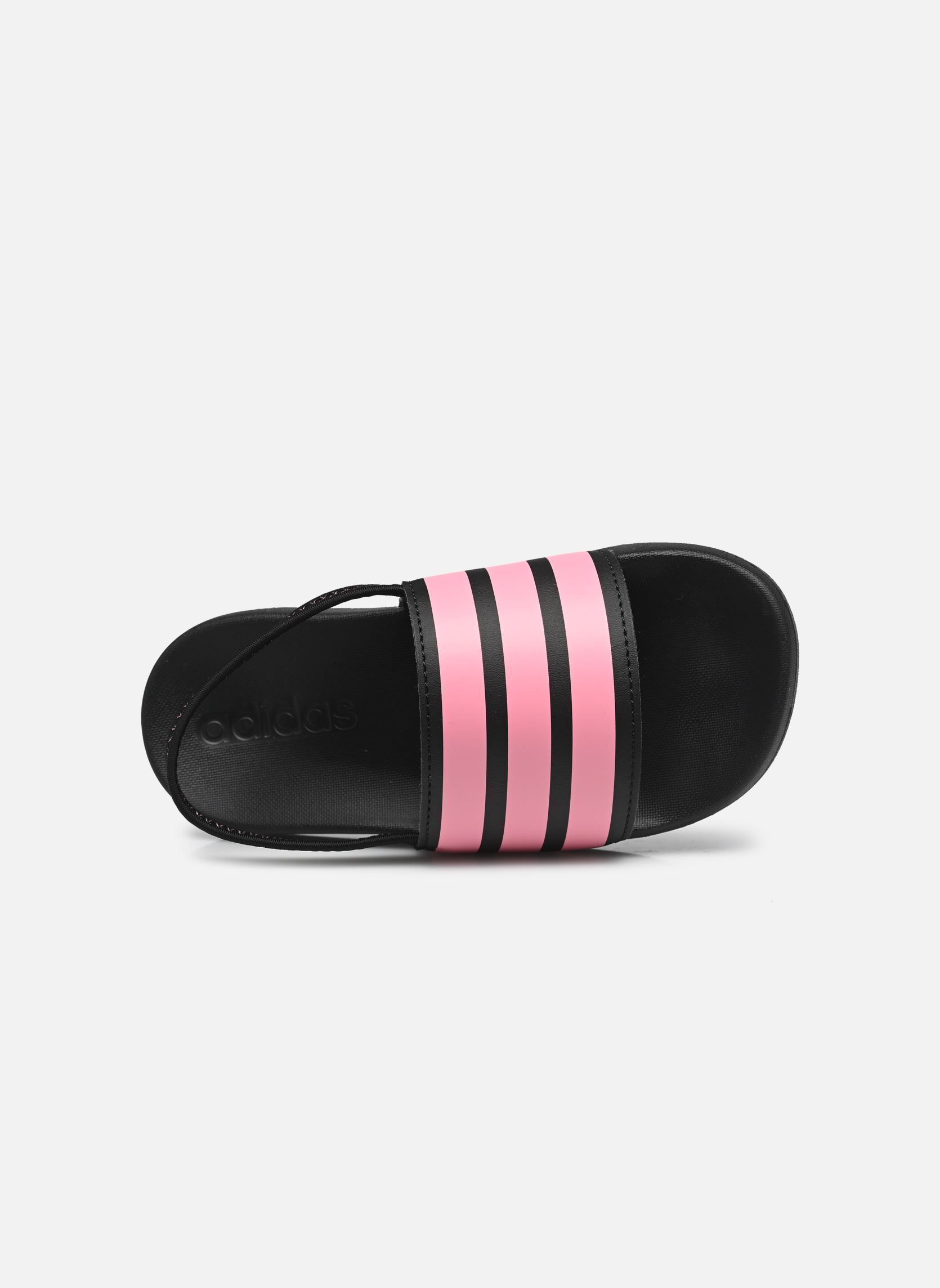 Tongs et sandales de bain Adilette Estrap C fille noir adidas sportswear Tongs et sandales de bain Adilette Estrap C fille noir NOIESS/ROSBON/NOIESS
