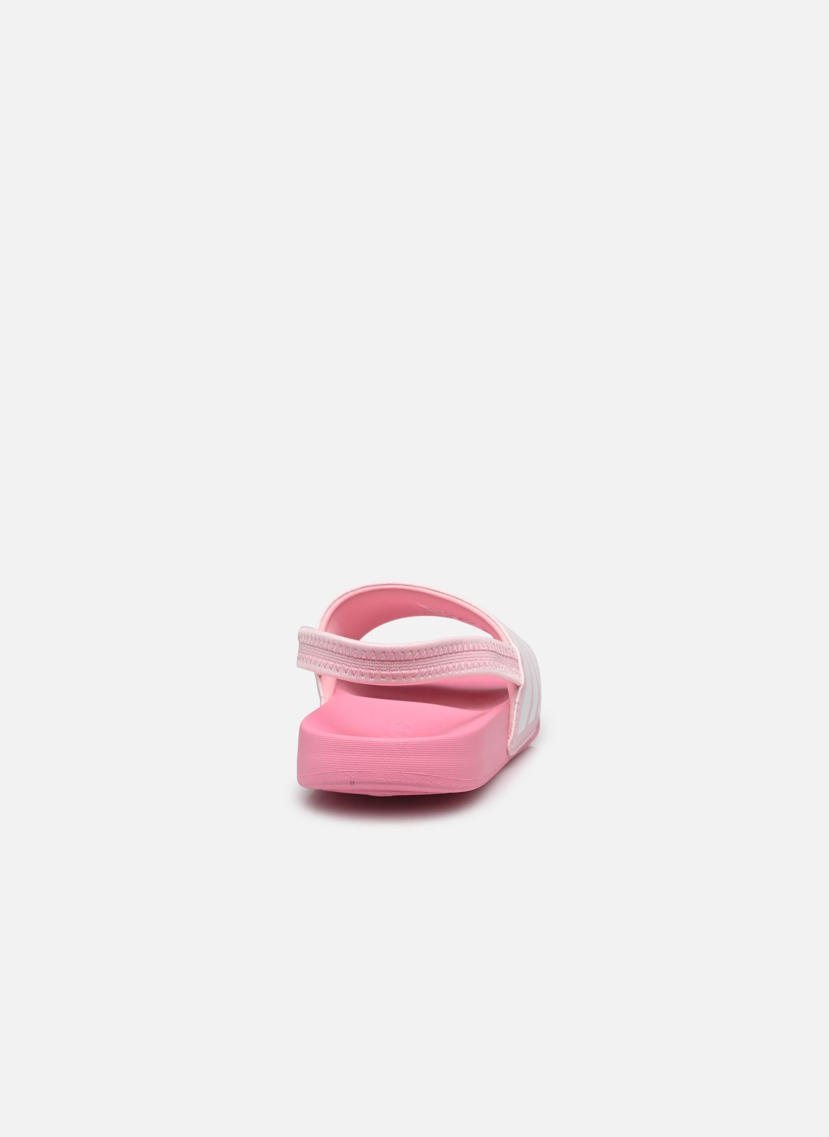 Tongs et sandales de bain Adilette Estrap C fille rose adidas sportswear Tongs et sandales de bain Adilette Estrap C fille rose ROSCLA/FTWBLA/ROSBON