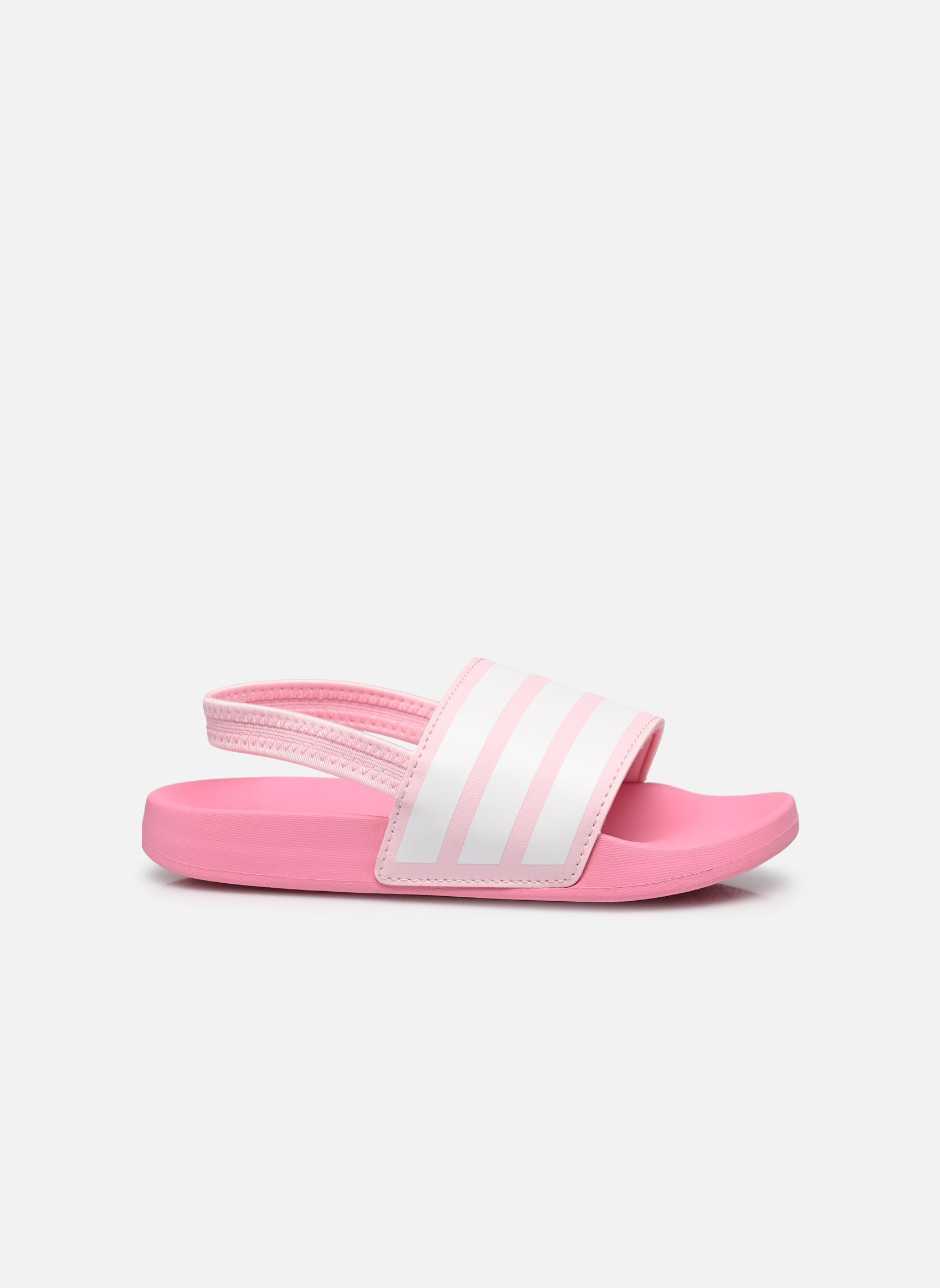 Tongs et sandales de bain Adilette Estrap C fille rose adidas sportswear Tongs et sandales de bain Adilette Estrap C fille rose ROSCLA/FTWBLA/ROSBON