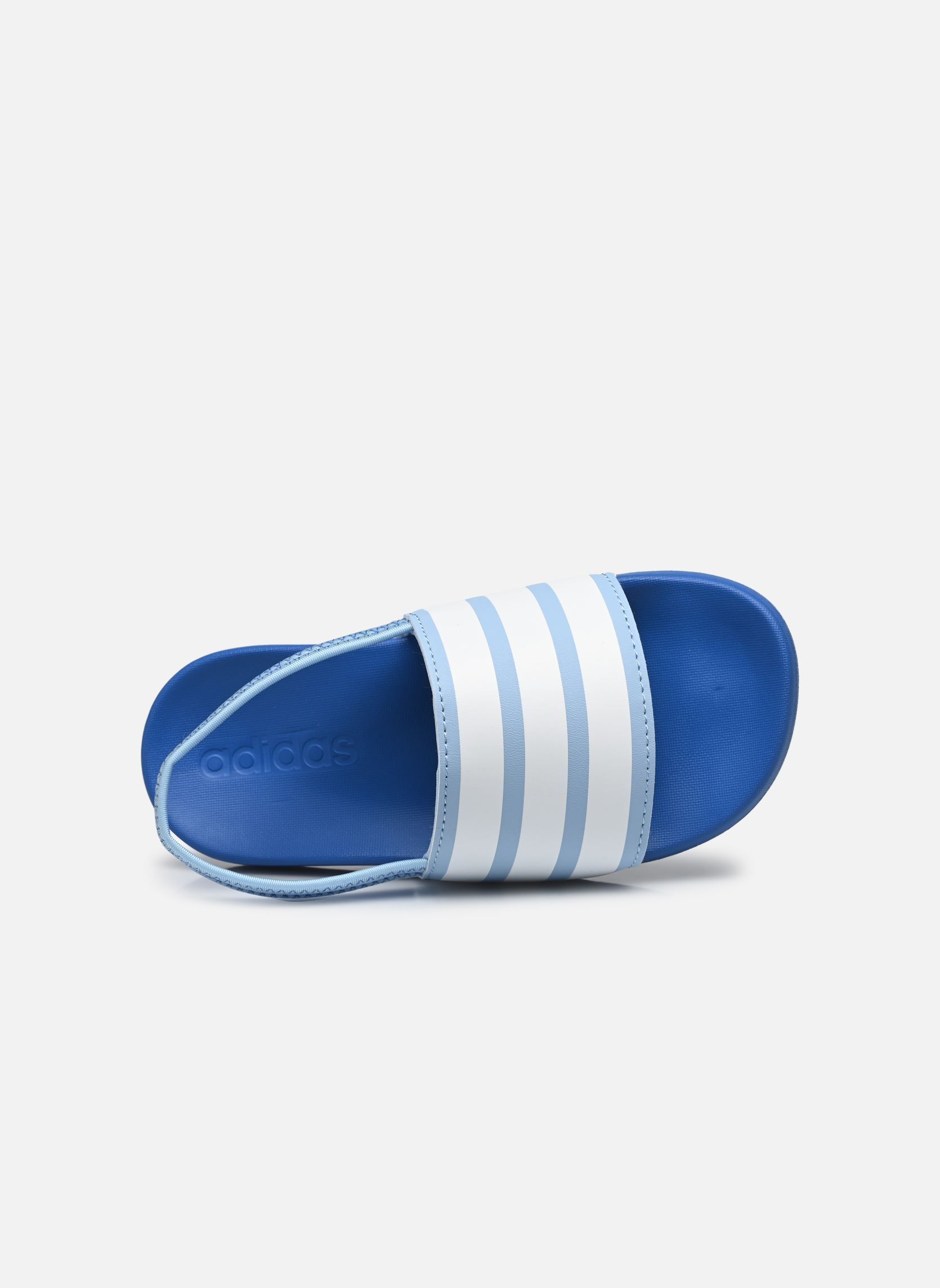 Flip-Flops und Badeschlappen Adilette Estrap C blau adidas sportswear Flip-Flops und Badeschlappen Adilette Estrap C blau BLCICL/FTWBLA/BLROVI