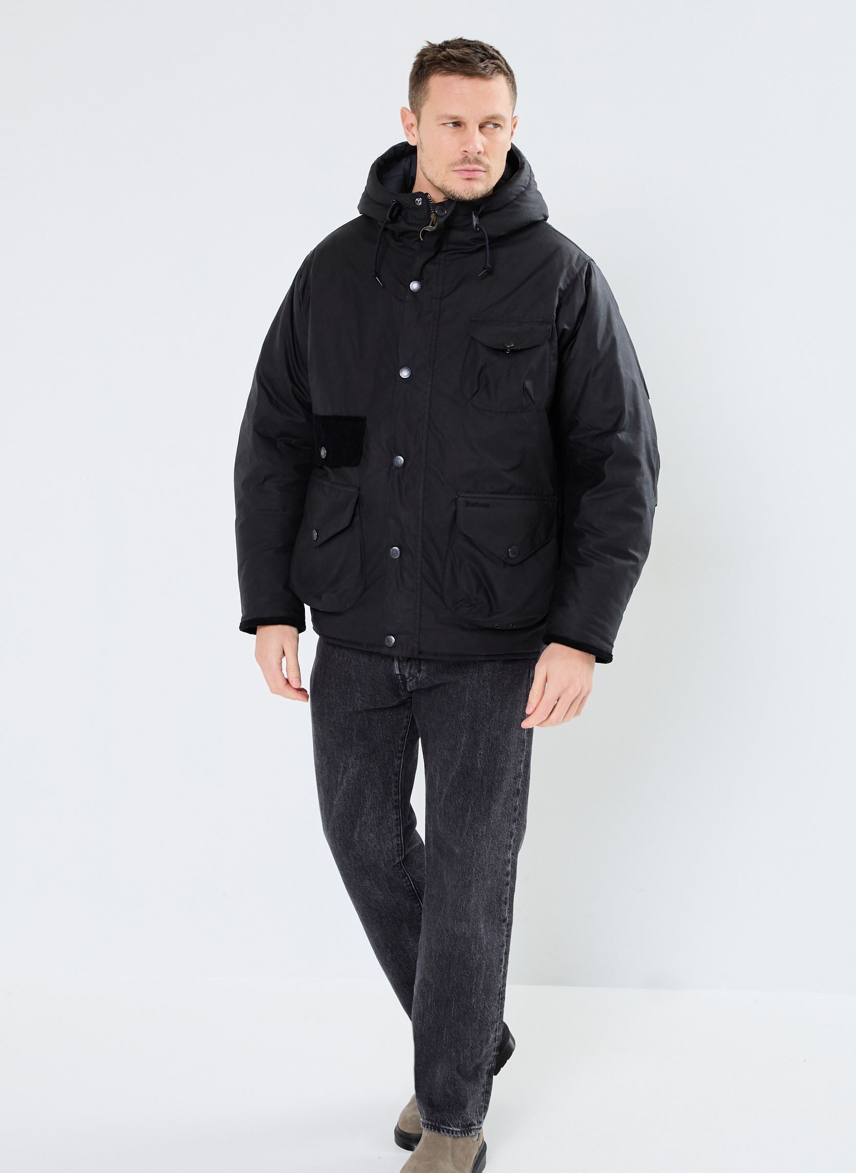 Vestes imperméables weardale worker wax homme bleu Barbour Vestes imperméables weardale worker wax homme bleu NAVY