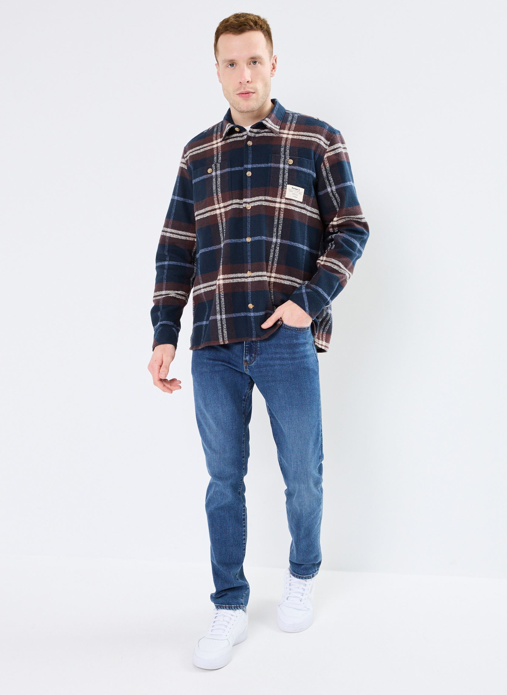Hemden coldfall relaxed fit checked shirt herren mehrfarbig Barbour Hemden coldfall relaxed fit checked shirt herren mehrfarbig NAVY