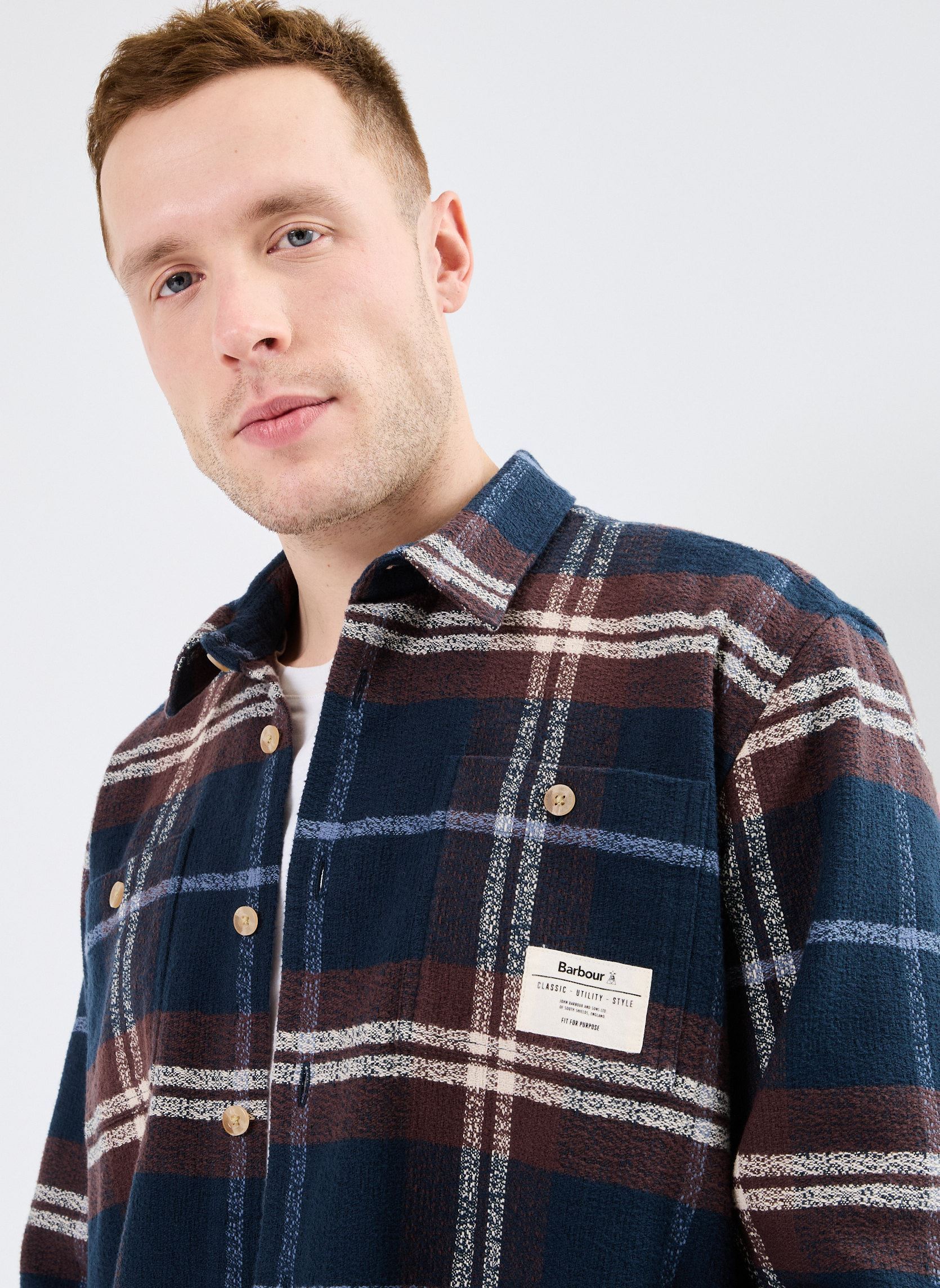 Hemden coldfall relaxed fit checked shirt herren mehrfarbig Barbour Hemden coldfall relaxed fit checked shirt herren mehrfarbig NAVY