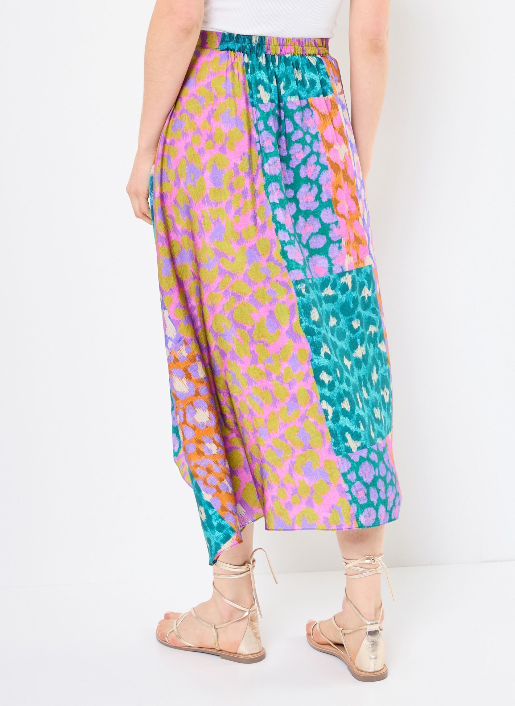 Jupes longues Iseline femme multicolore Orféo Jupes longues Iseline femme multicolore Savana