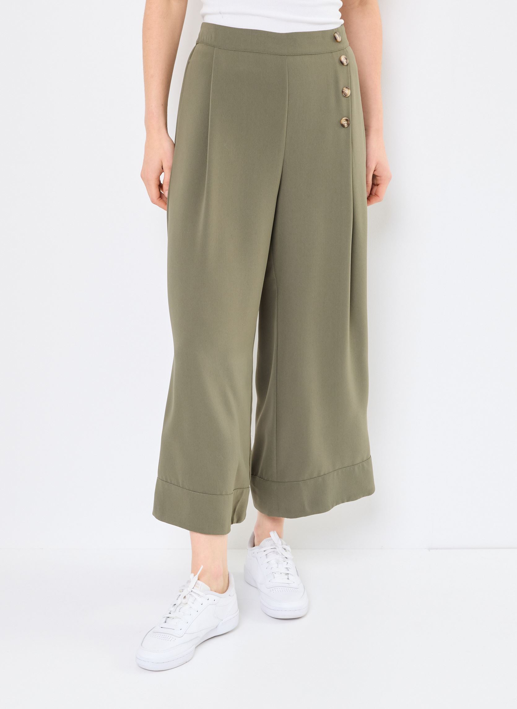 Weite Hosen Nolla damen grün Orféo Weite Hosen Nolla damen grün Kaki