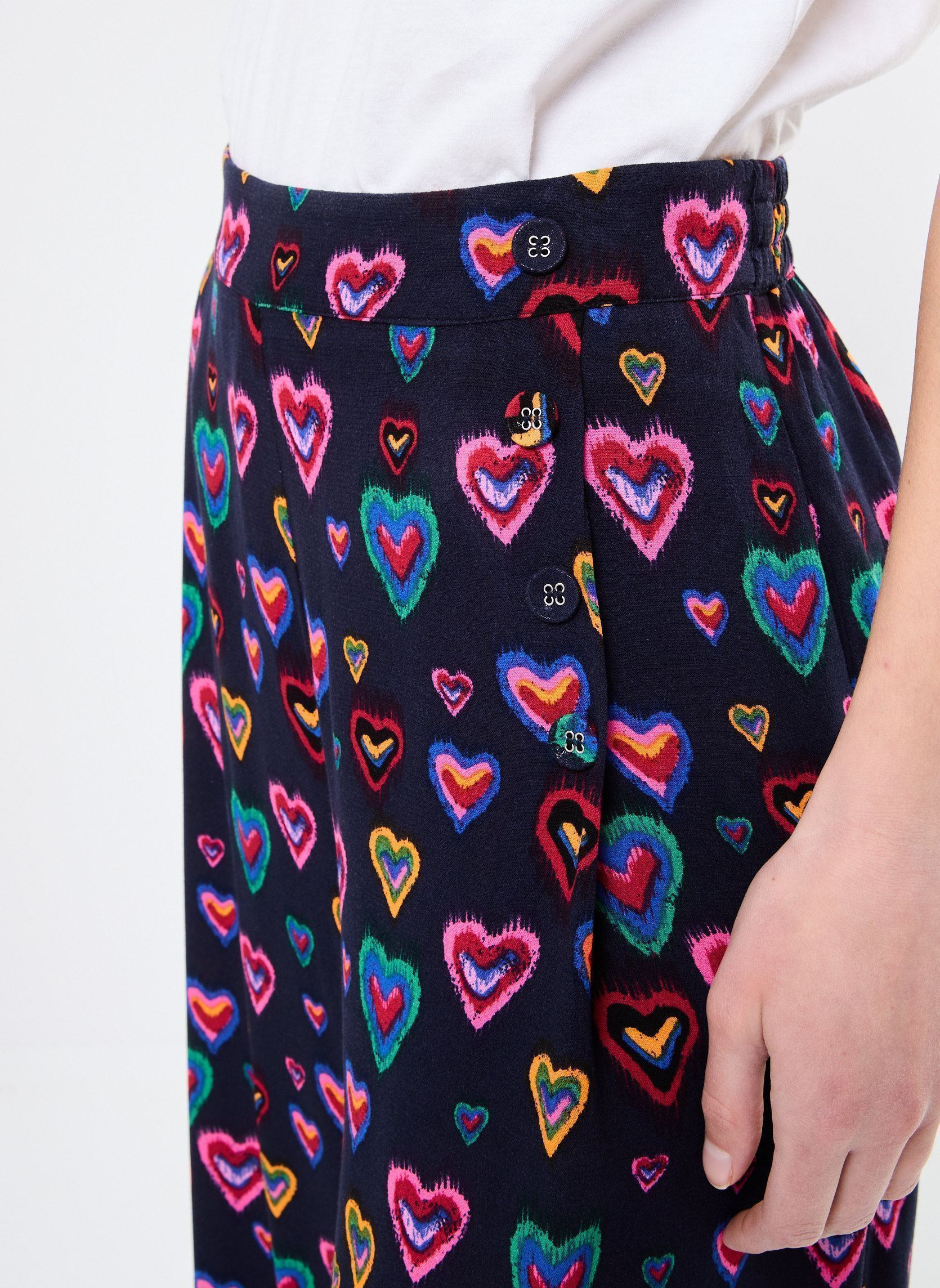 Weite Hosen Nolla damen blau Orféo Weite Hosen Nolla damen blau Lovely Navy