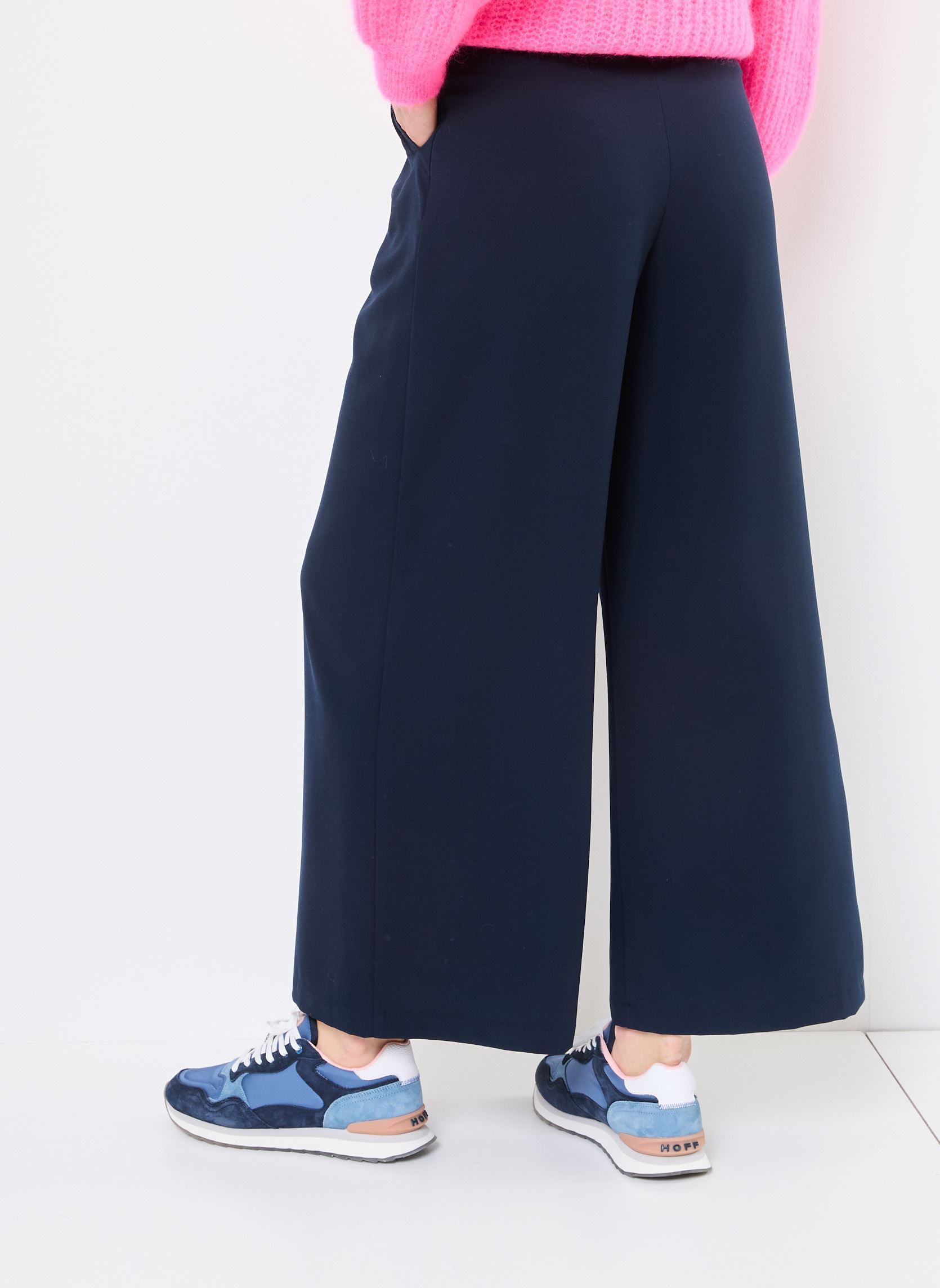Wijde broeken Ebene dames blauw Orféo Wijde broeken Ebene dames blauw Navy