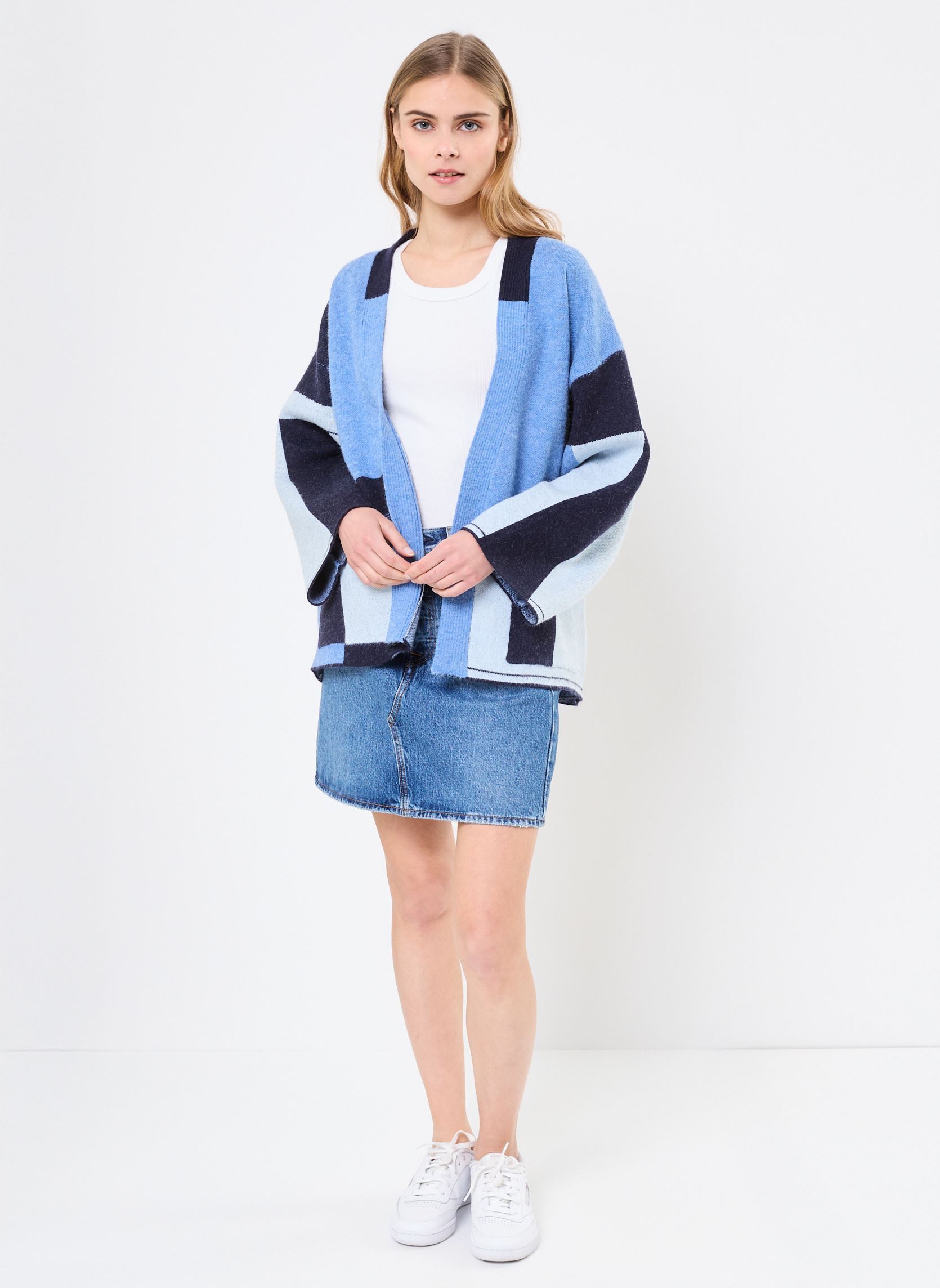 Vesten Charlyne dames blauw Orféo Vesten Charlyne dames blauw Bleu