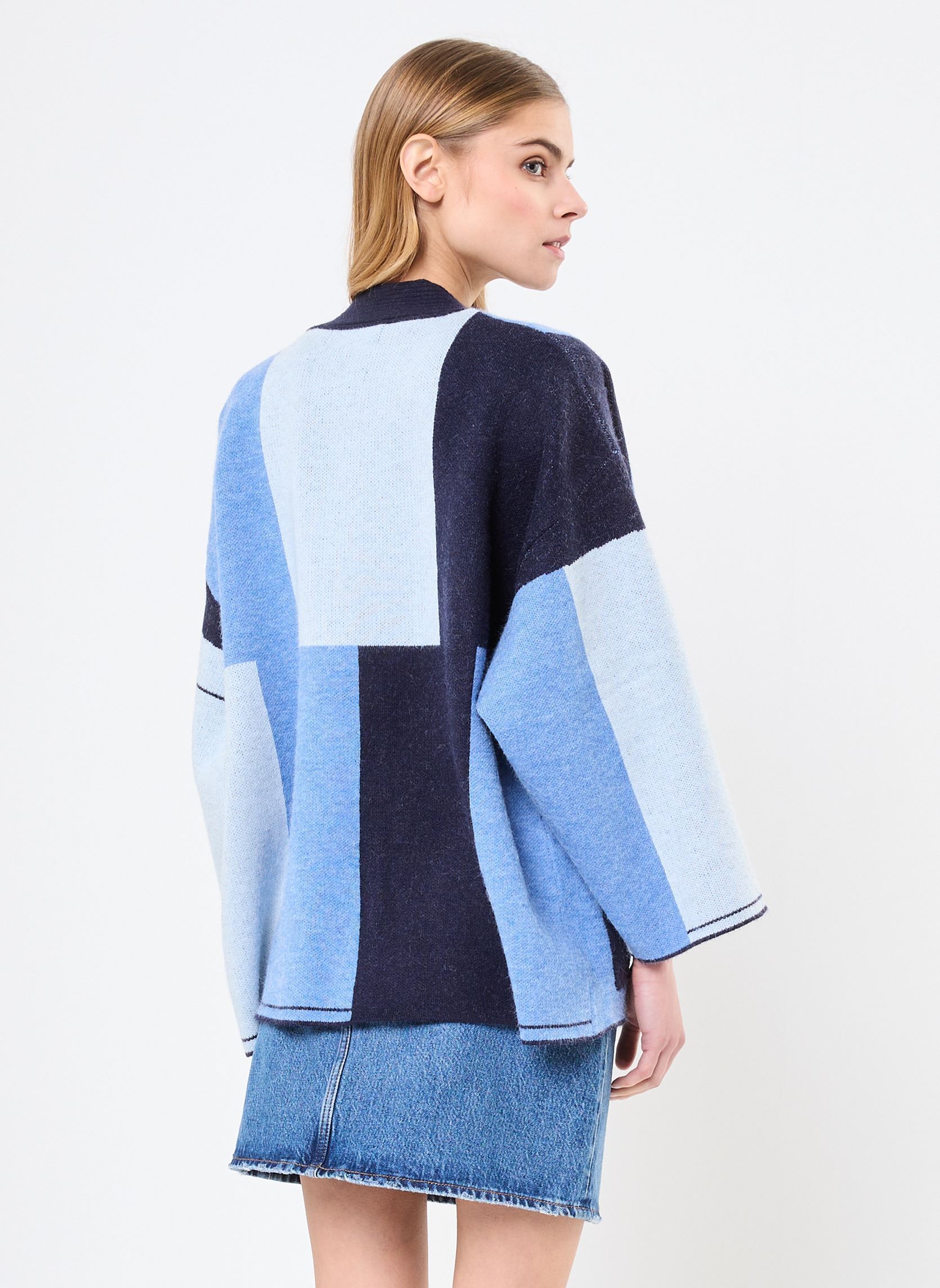 Vesten Charlyne dames blauw Orféo Vesten Charlyne dames blauw Bleu