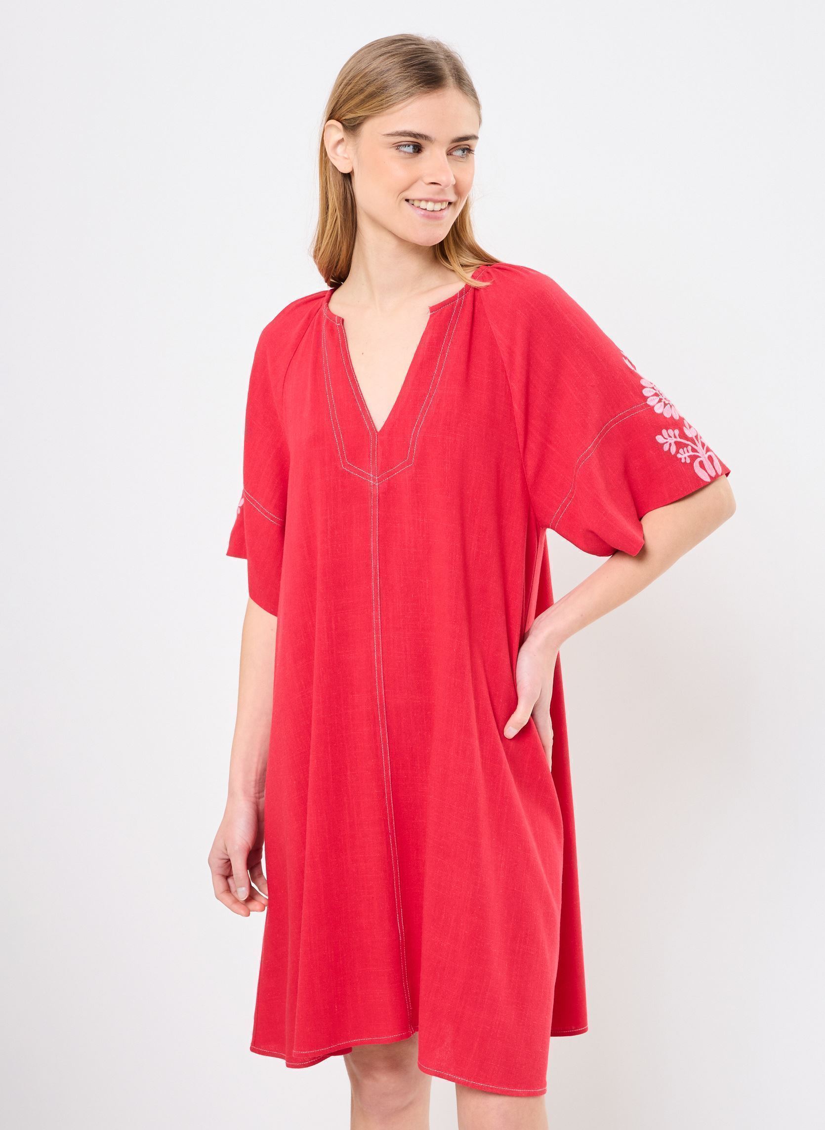 Kleider Sannie damen rot Orféo Kleider Sannie damen rot Rouge