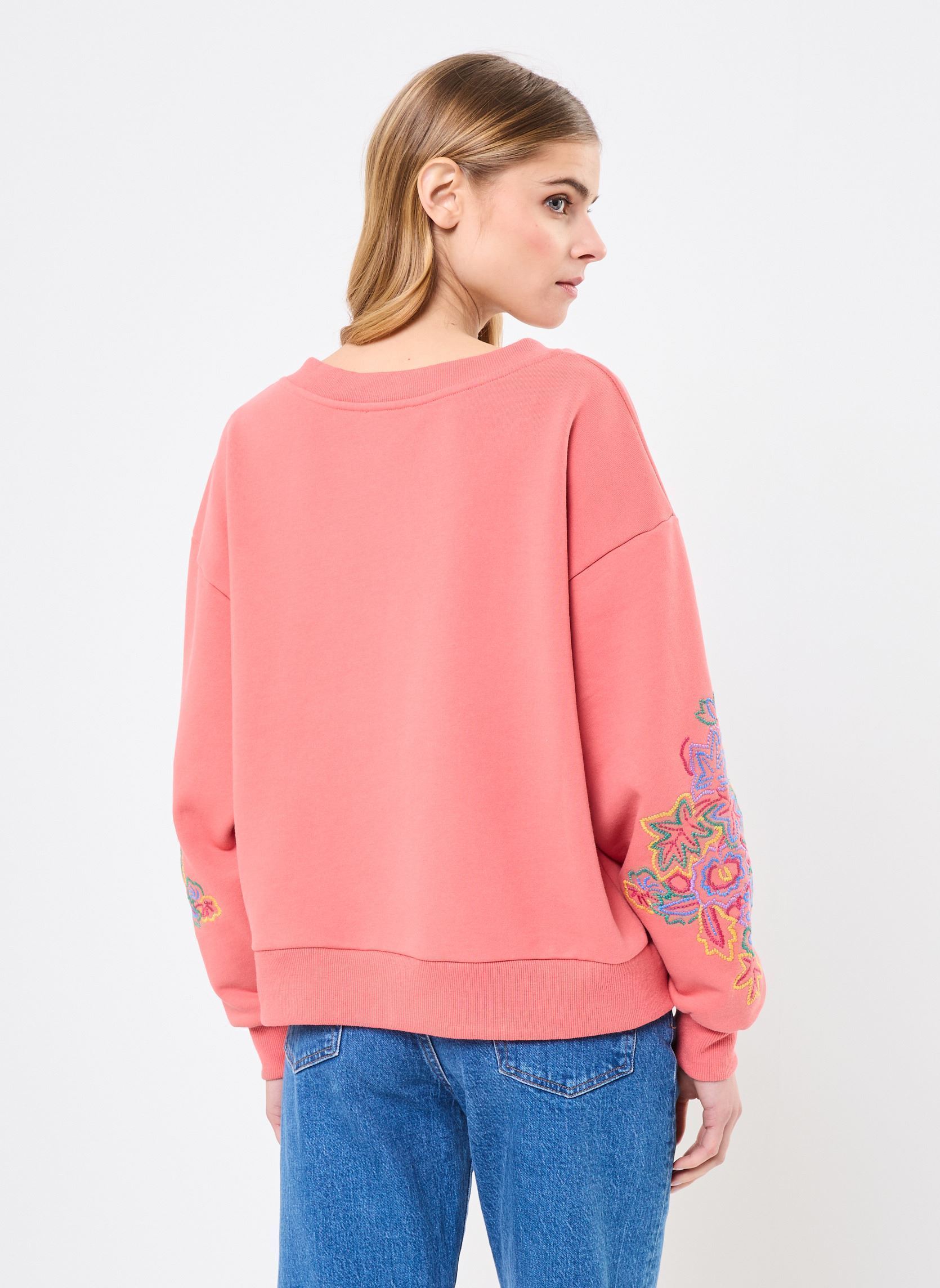 Sweater Anna dames rood Orféo Sweater Anna dames rood FRAISE