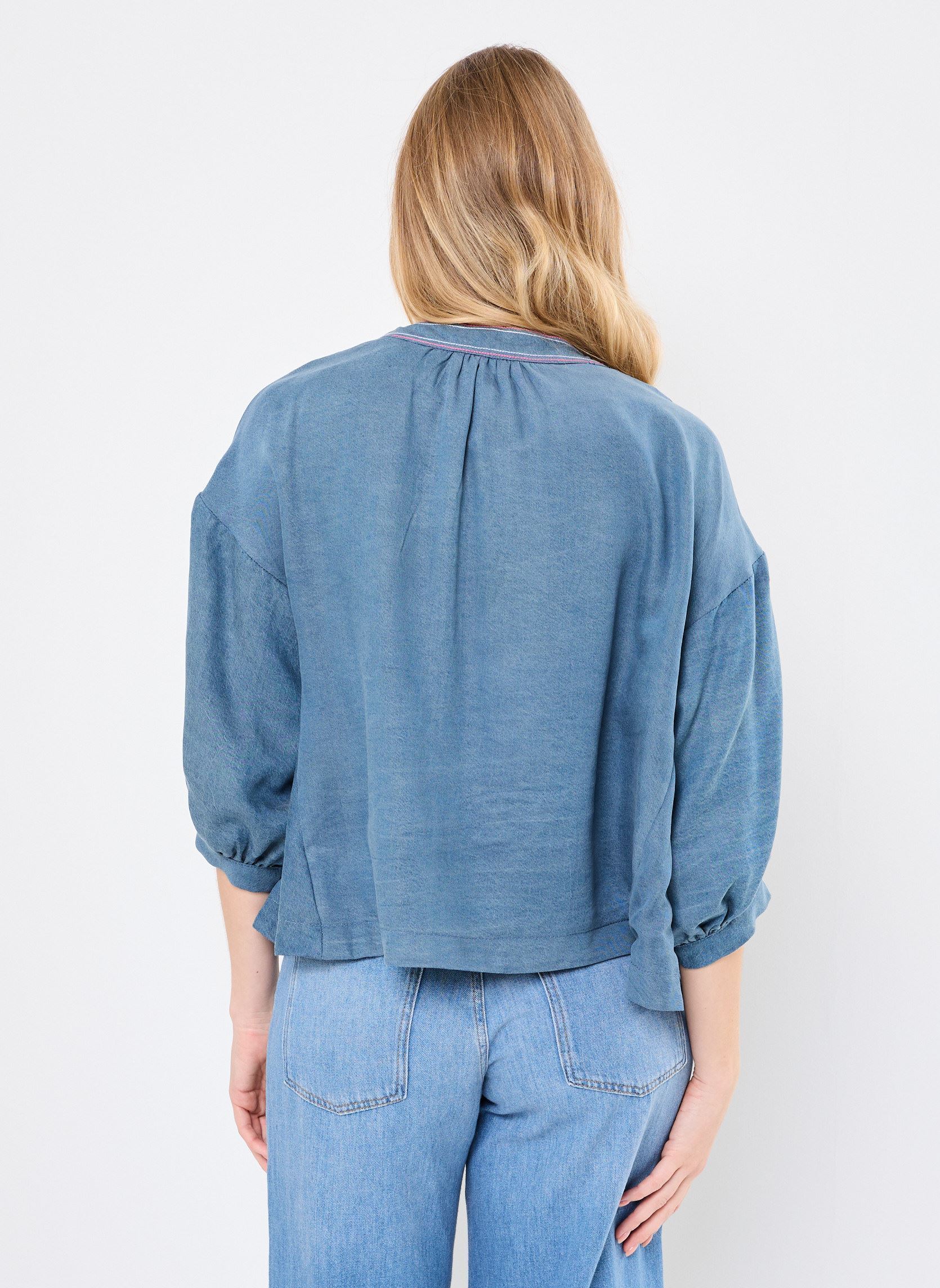 Jassen Jennat dames blauw Orféo Jassen Jennat dames blauw DENIM