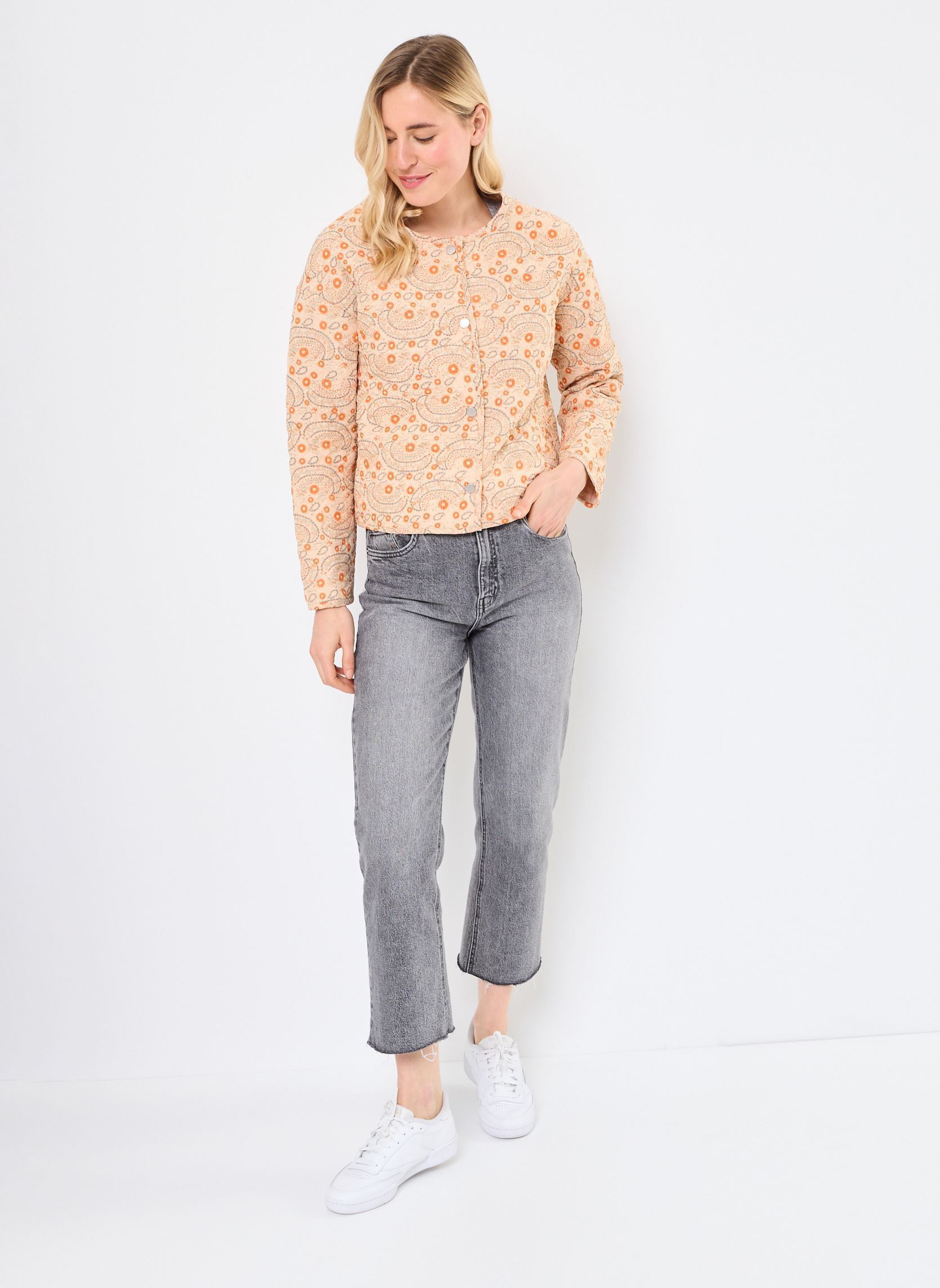 Chaquetas Inaelle mujer naranja Orféo Chaquetas Inaelle mujer naranja Baroque
