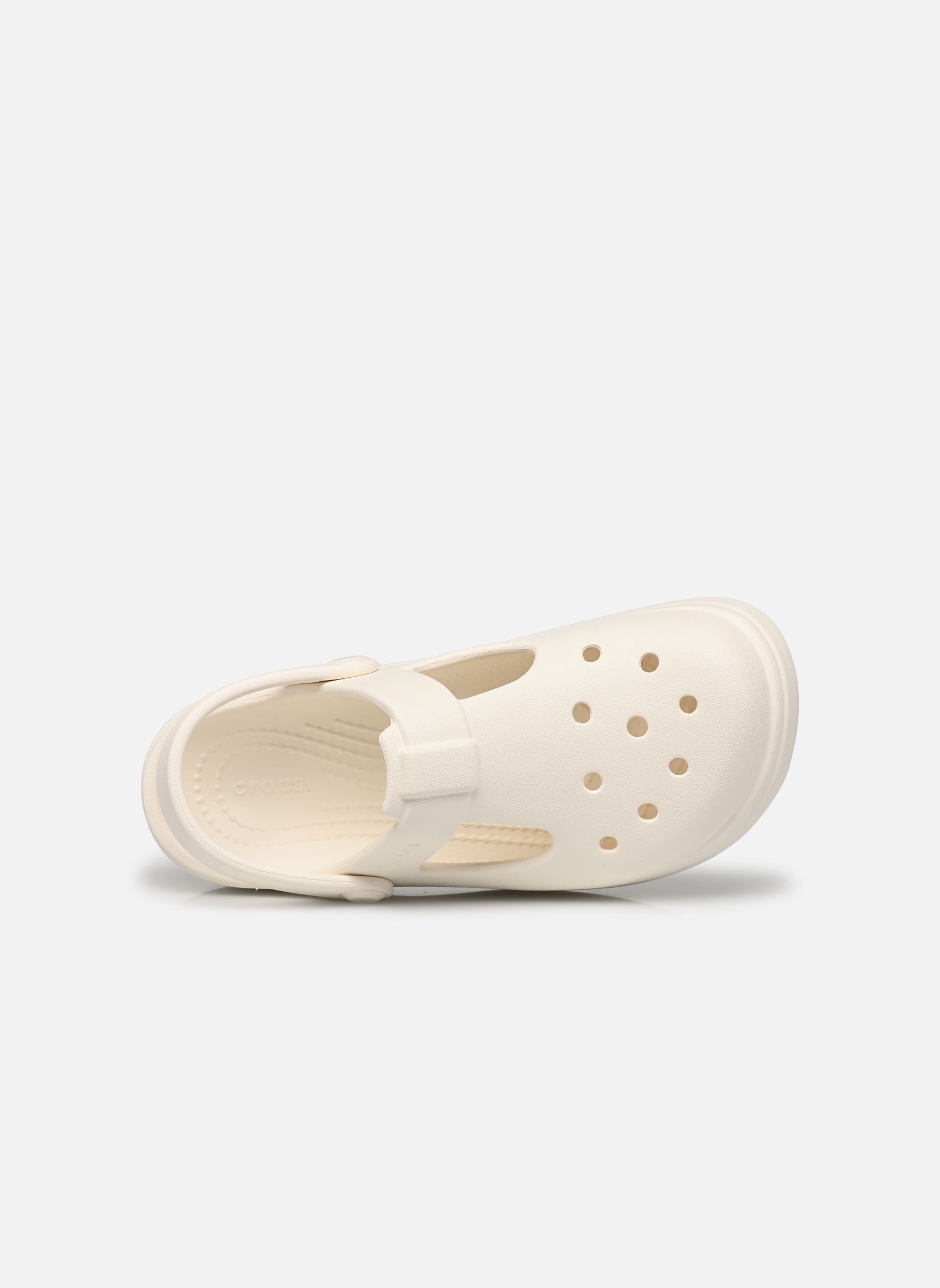 Ciabattine e Sabots Classic Mary Jane Clog K bambina bianco Crocs Ciabattine e Sabots Classic Mary Jane Clog K bambina bianco CHALK