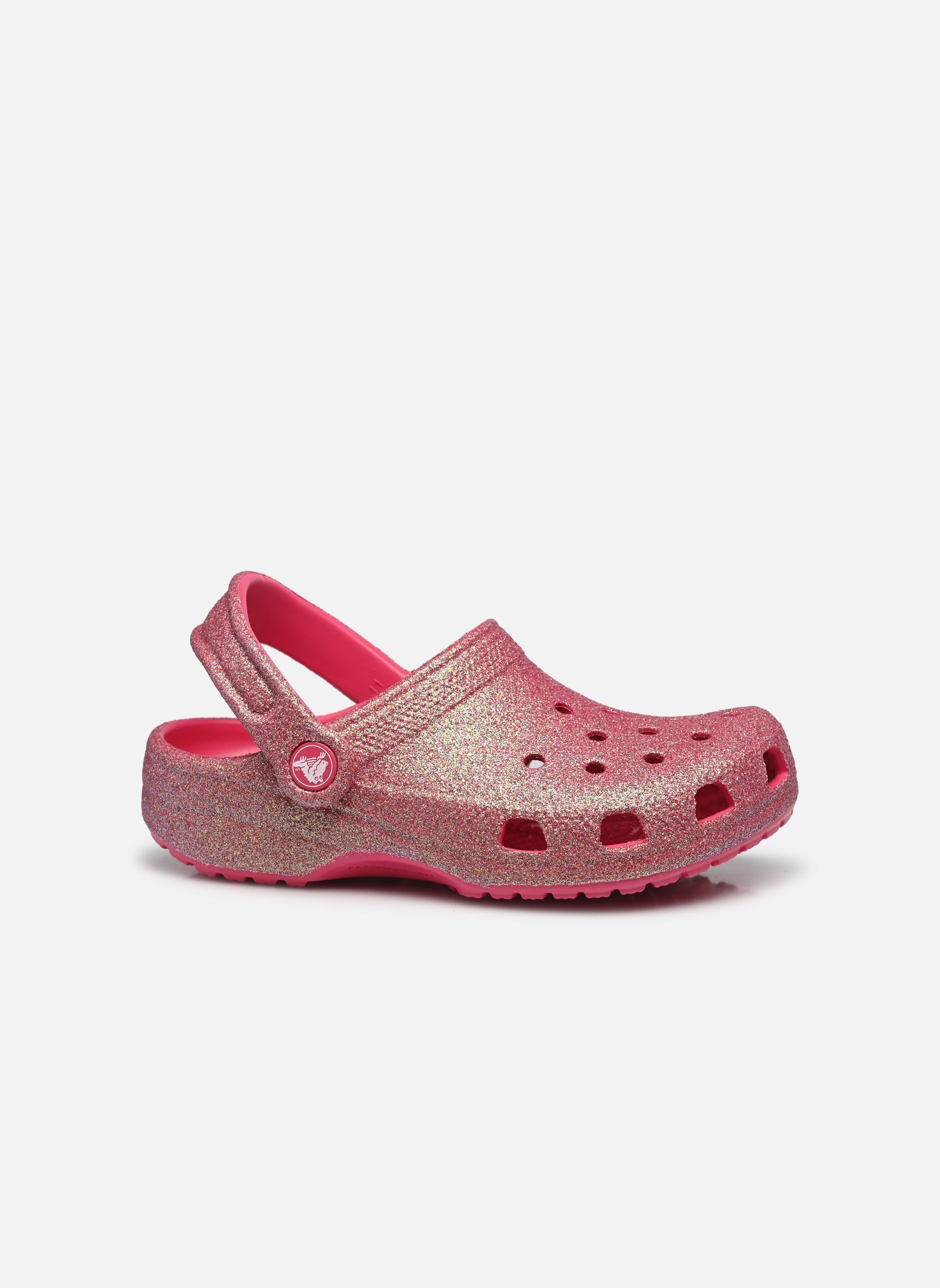 Muilen en klompen Classic Iridescent Glitter Cg K meisjes roze Crocs Muilen en klompen Classic Iridescent Glitter Cg K meisjes roze Dragon Fruit