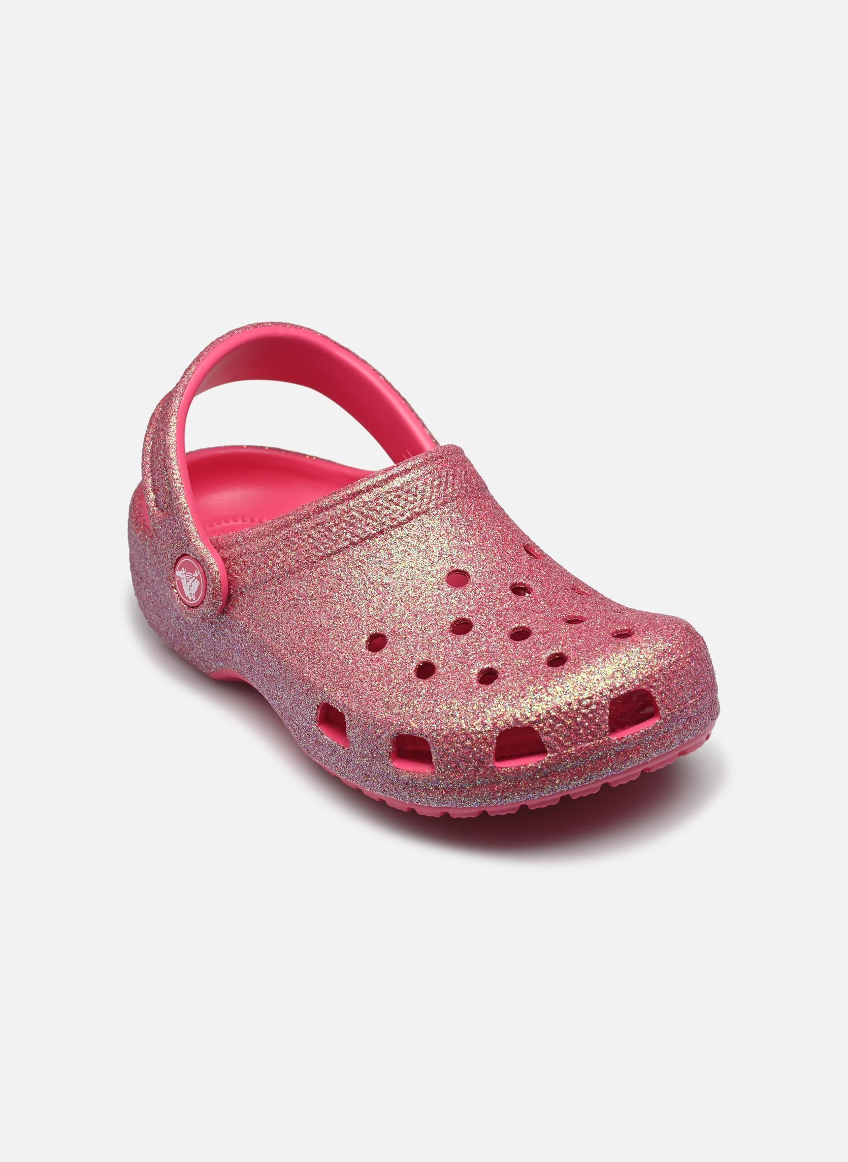Sabots enfant Crocs Classic Iridescent Glitter CgT 24 / - vue 3