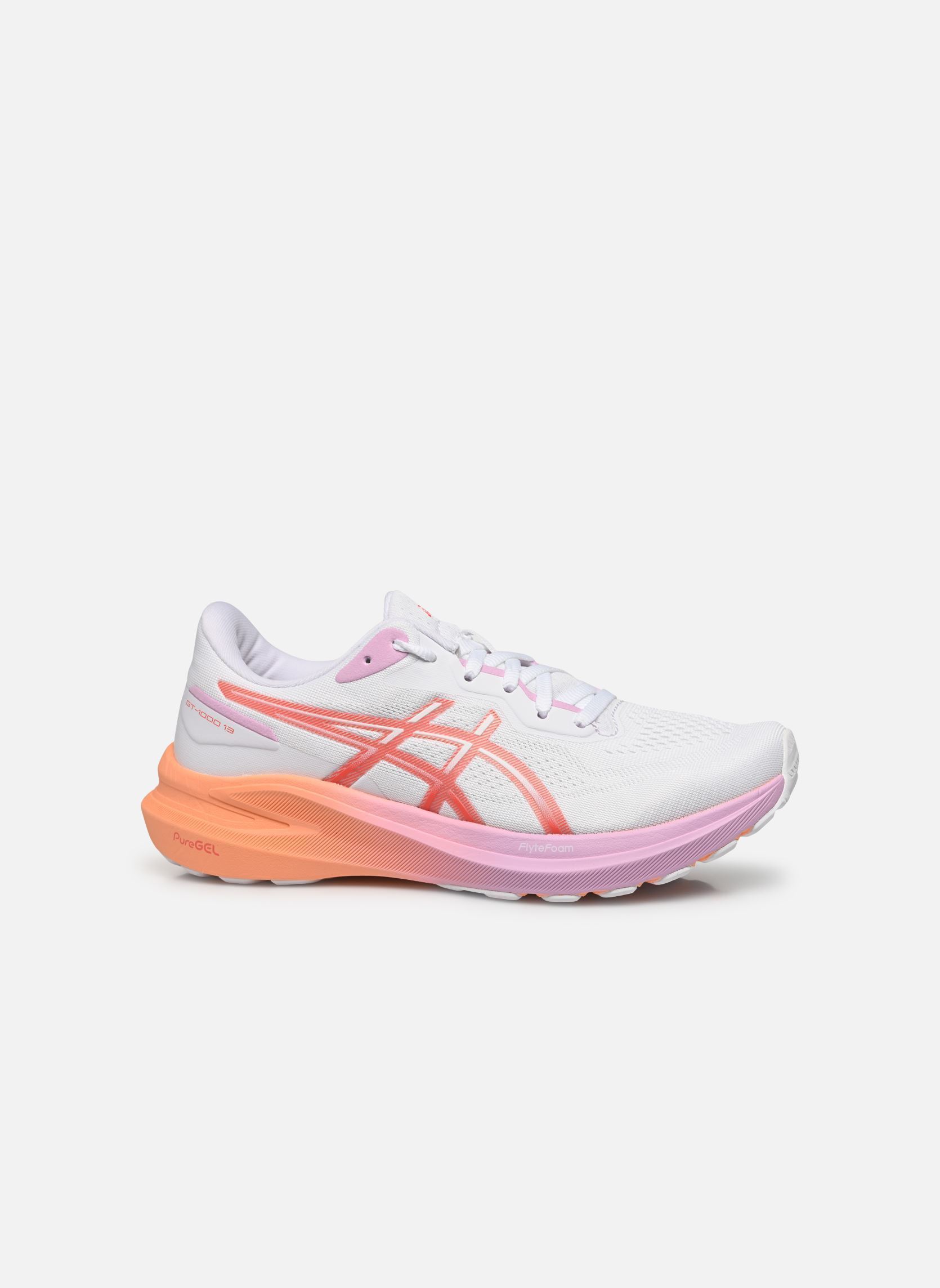 Scarpe da sport Gt-1000 13 donna bianco Asics Scarpe da sport Gt-1000 13 donna bianco White/Coral Reef