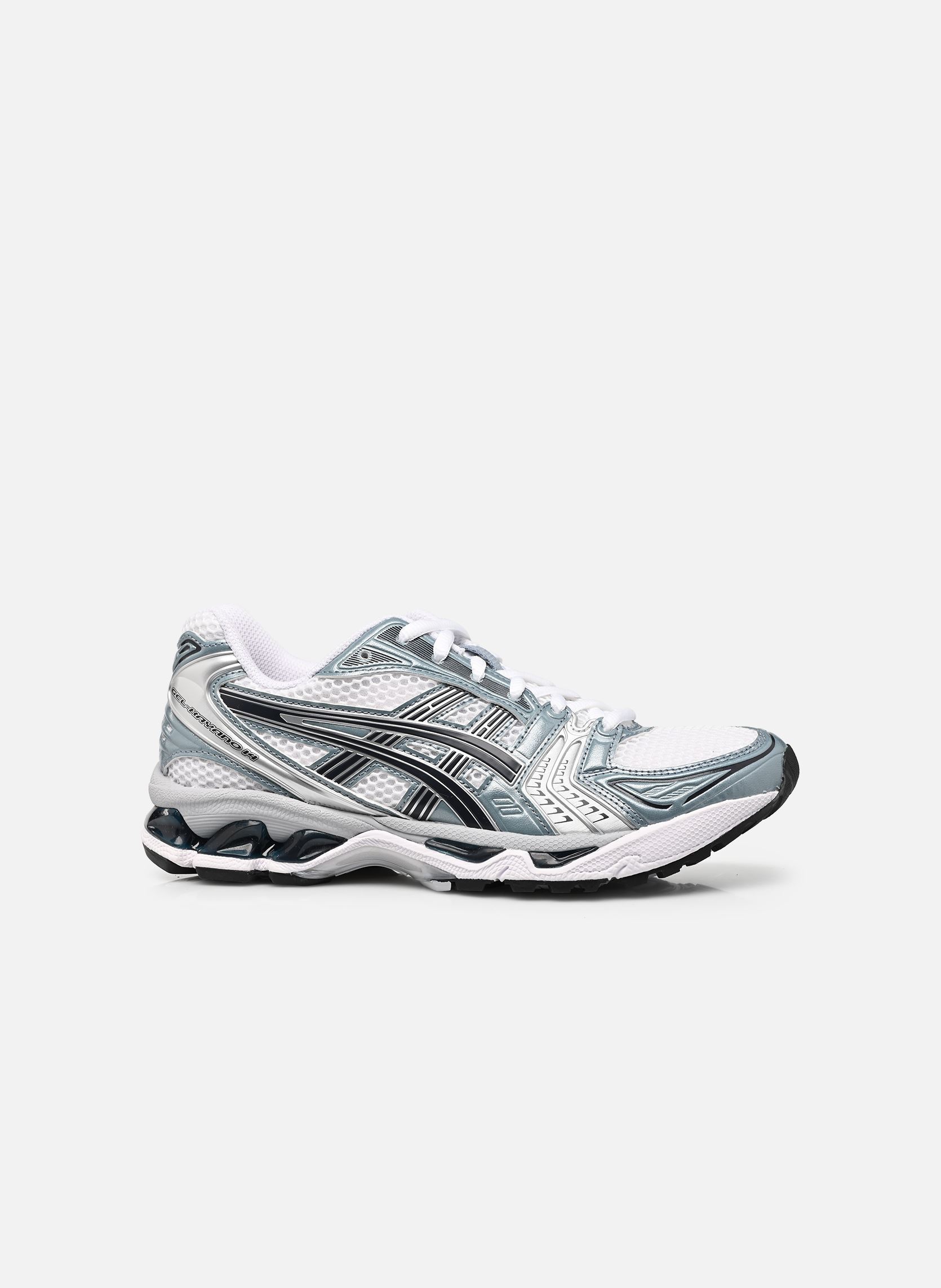 Baskets Gel-Kayano 14 bleu Asics Baskets Gel-Kayano 14 bleu WHITE/FJORD GREY