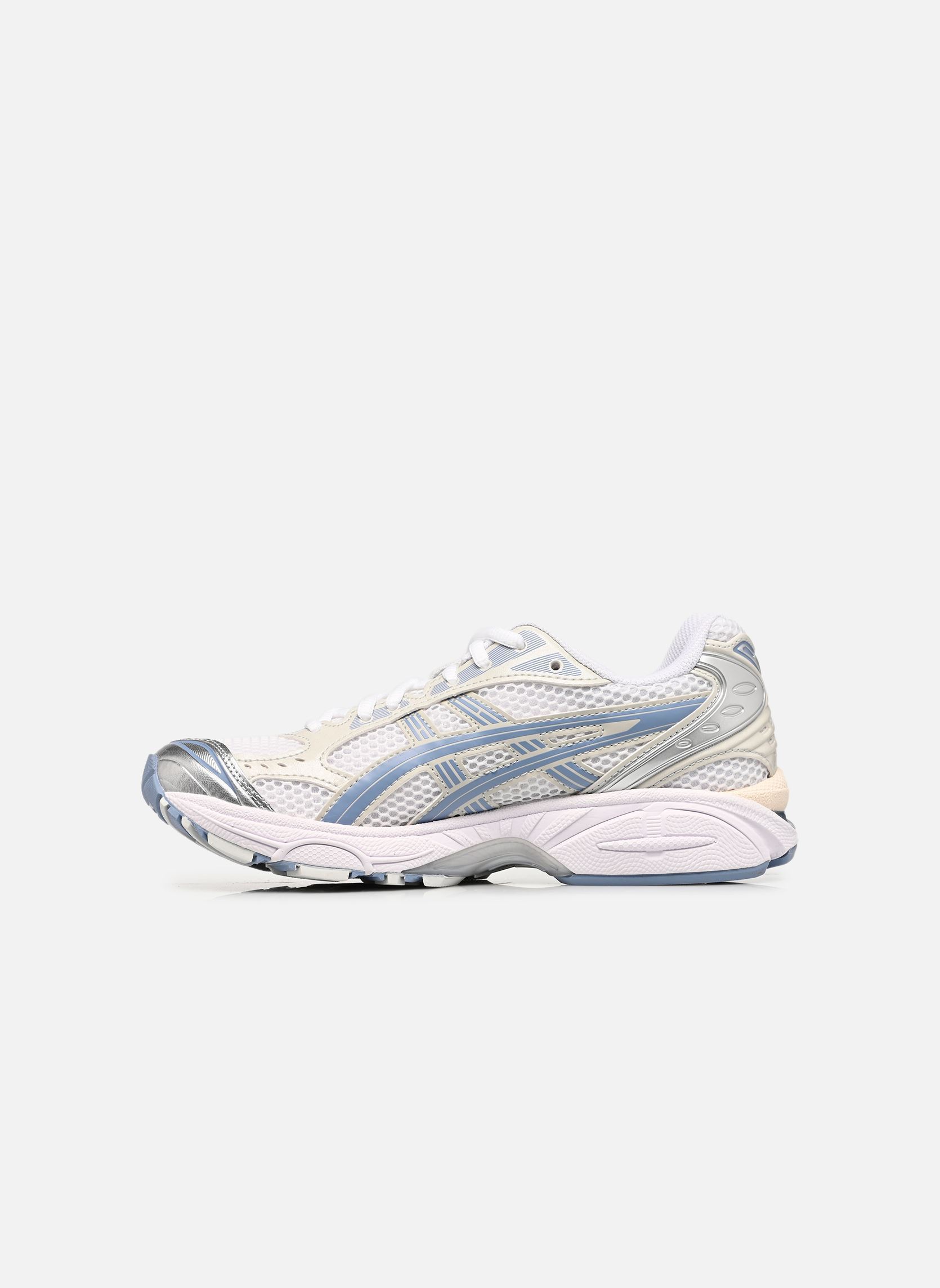 Baskets Gel-Kayano 14 femme argent Asics Baskets Gel-Kayano 14 femme argent WHITE/LIGHT NAVY