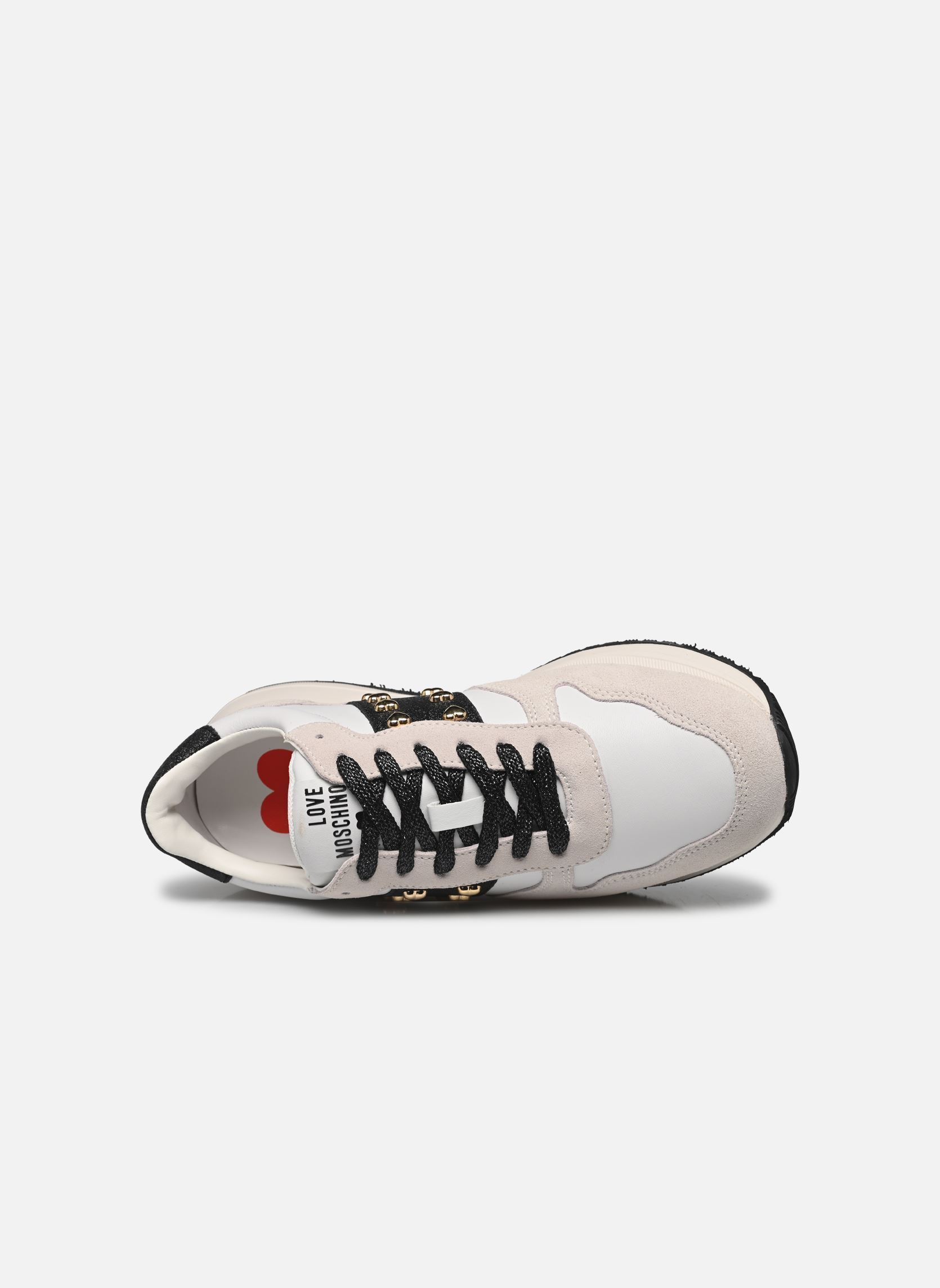 Zapatillas bajas DUNE JA15403G1M mujer blanco Love Moschino Zapatillas bajas DUNE JA15403G1M mujer blanco WHITE/WHITE/BLACK
