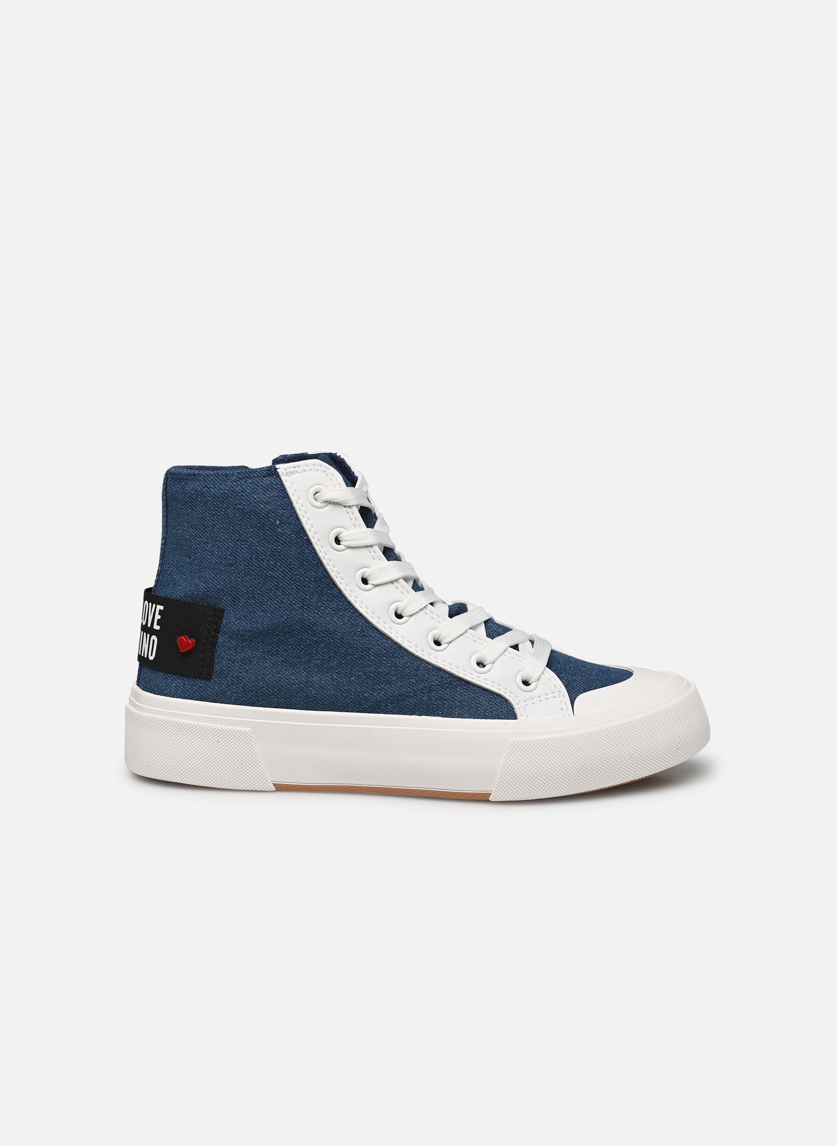 Baskets montantes NEW POP LOVE JA15022G1M femme bleu Love Moschino Baskets montantes NEW POP LOVE JA15022G1M femme bleu LIGHT BLUE