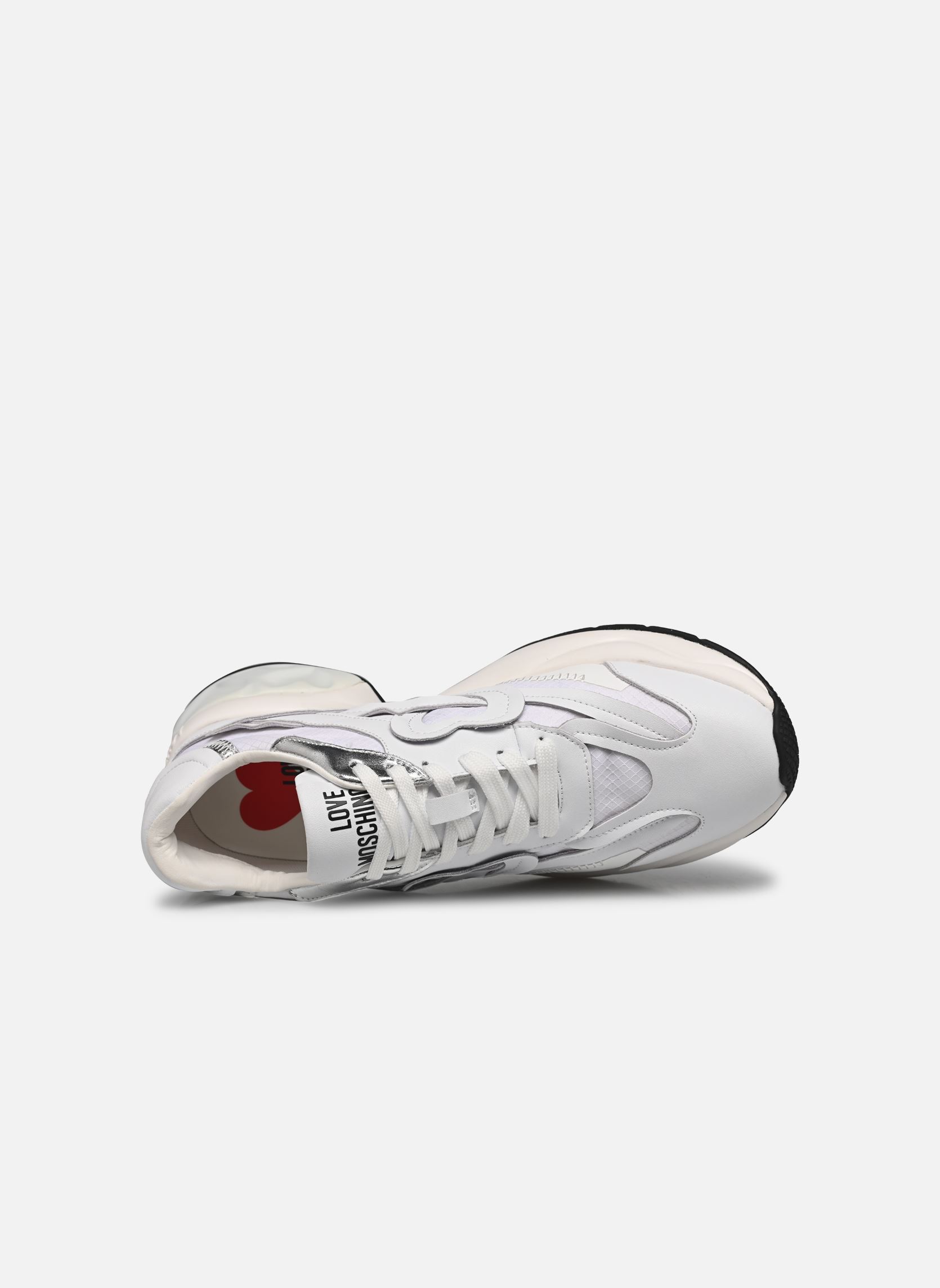 Baskets basses BOLD LOVE JA15174G1M femme blanc Love Moschino Baskets basses BOLD LOVE JA15174G1M femme blanc WHITE/WHITE/SILVER