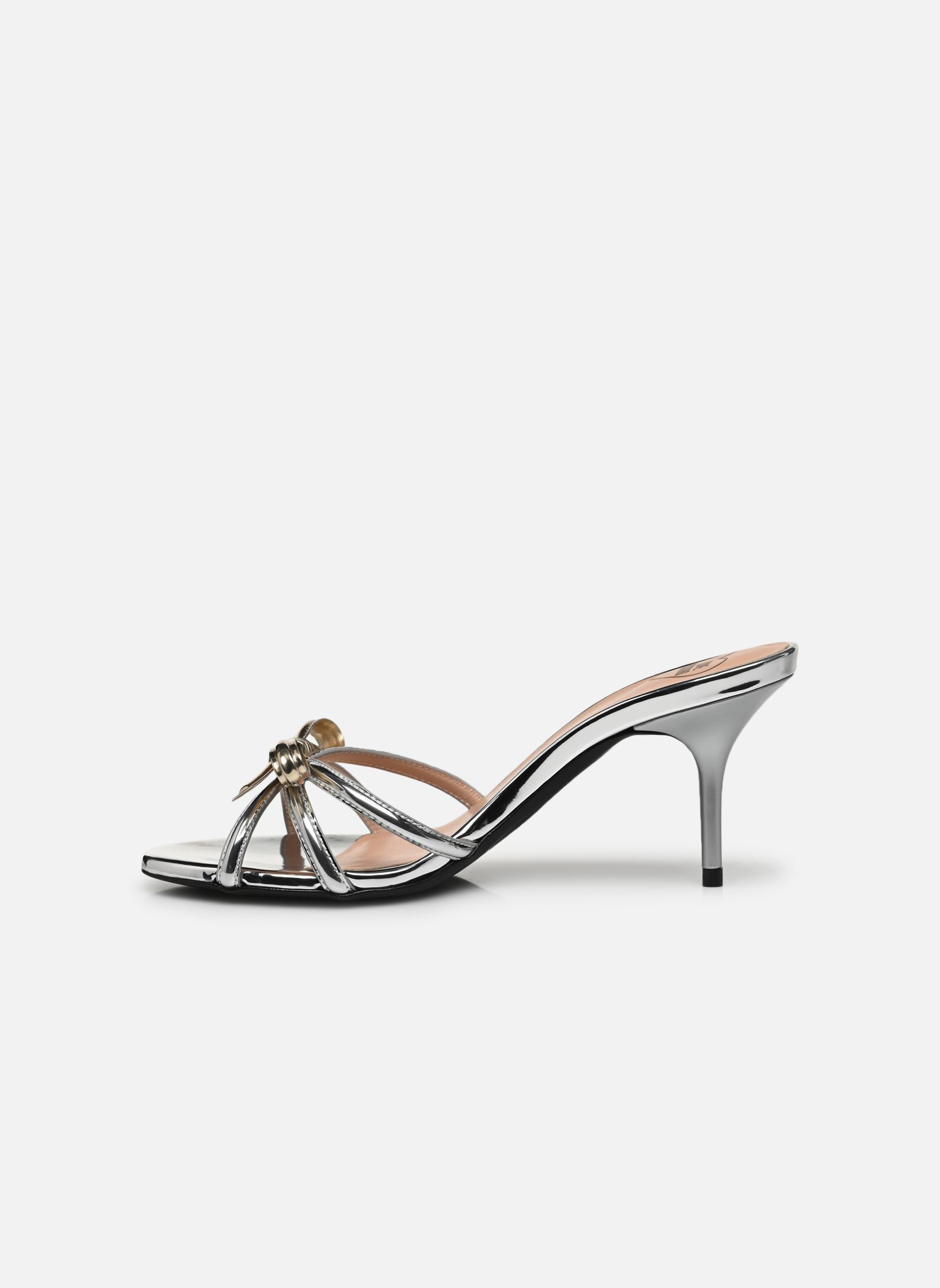 Pantoletten und Clogs BOLD LOVE JA15154G1M damen silber Love Moschino Pantoletten und Clogs BOLD LOVE JA15154G1M damen silber SILVER/PLATINUM