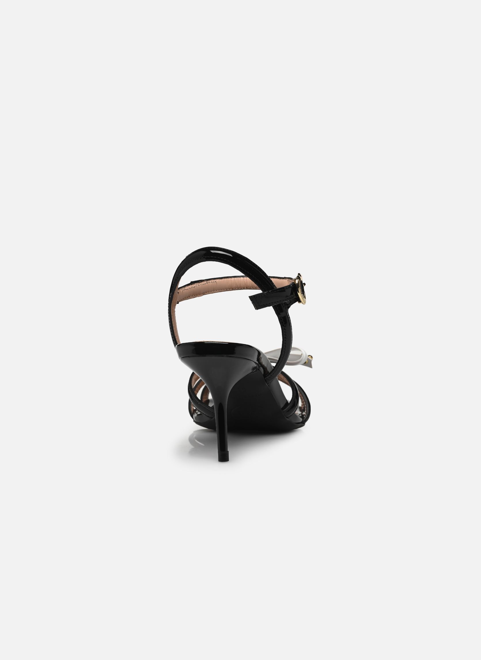 Sandali SLEEK BOW JA28036G1M donna nero Love Moschino Sandali SLEEK BOW JA28036G1M donna nero BLACK/WHITE