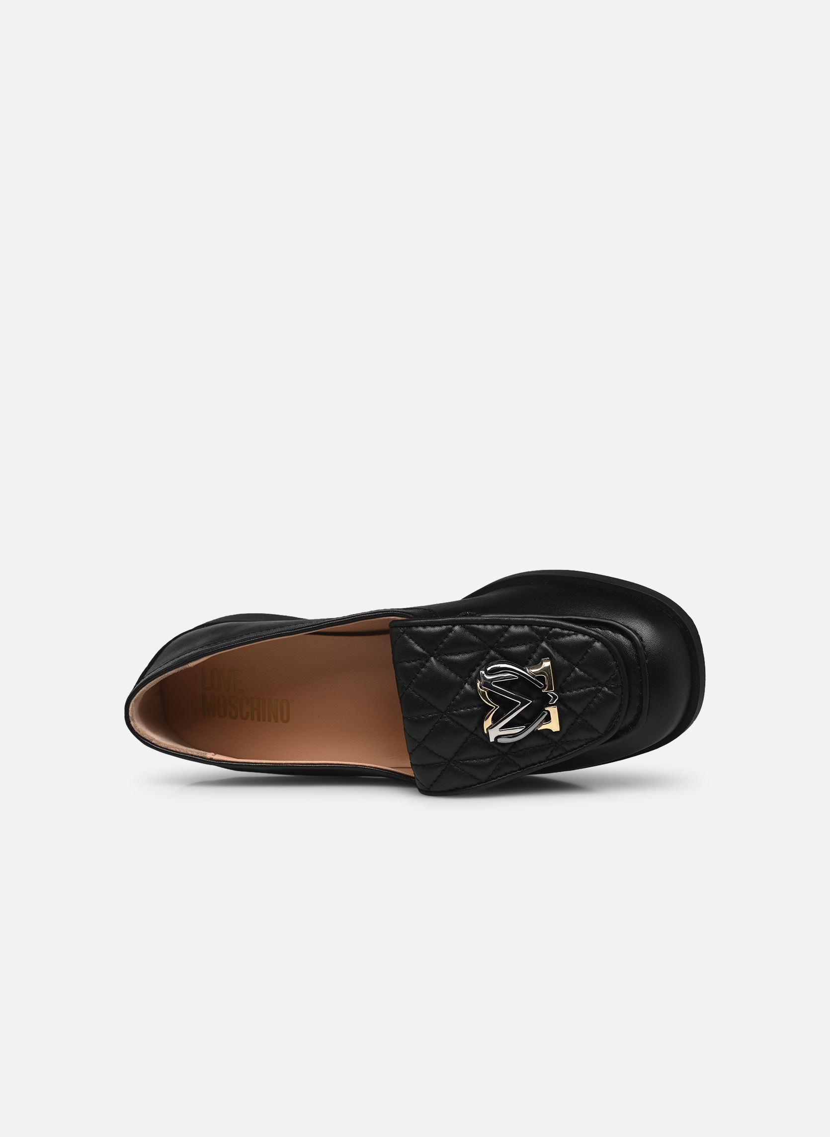 Mocassini SLEEK BOW JA16096G1M donna nero Love Moschino Mocassini SLEEK BOW JA16096G1M donna nero BLACK