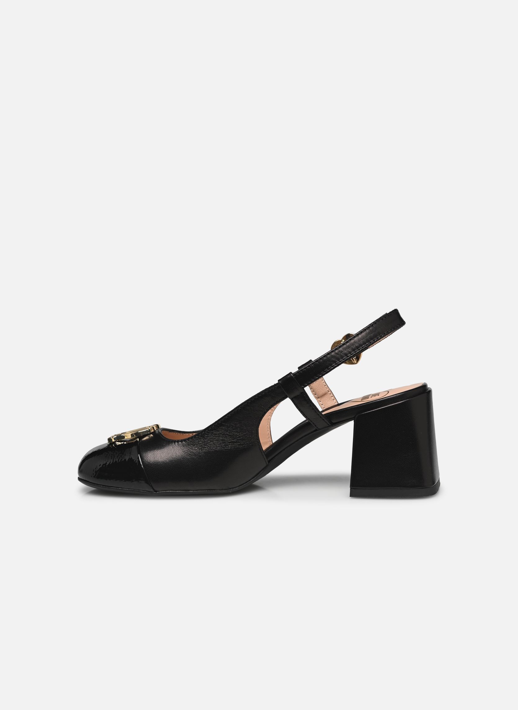 Pumps mit Riemchen LM MONOGRAM JA10117G1M damen schwarz Love Moschino Pumps mit Riemchen LM MONOGRAM JA10117G1M damen schwarz BLACK/BLACK